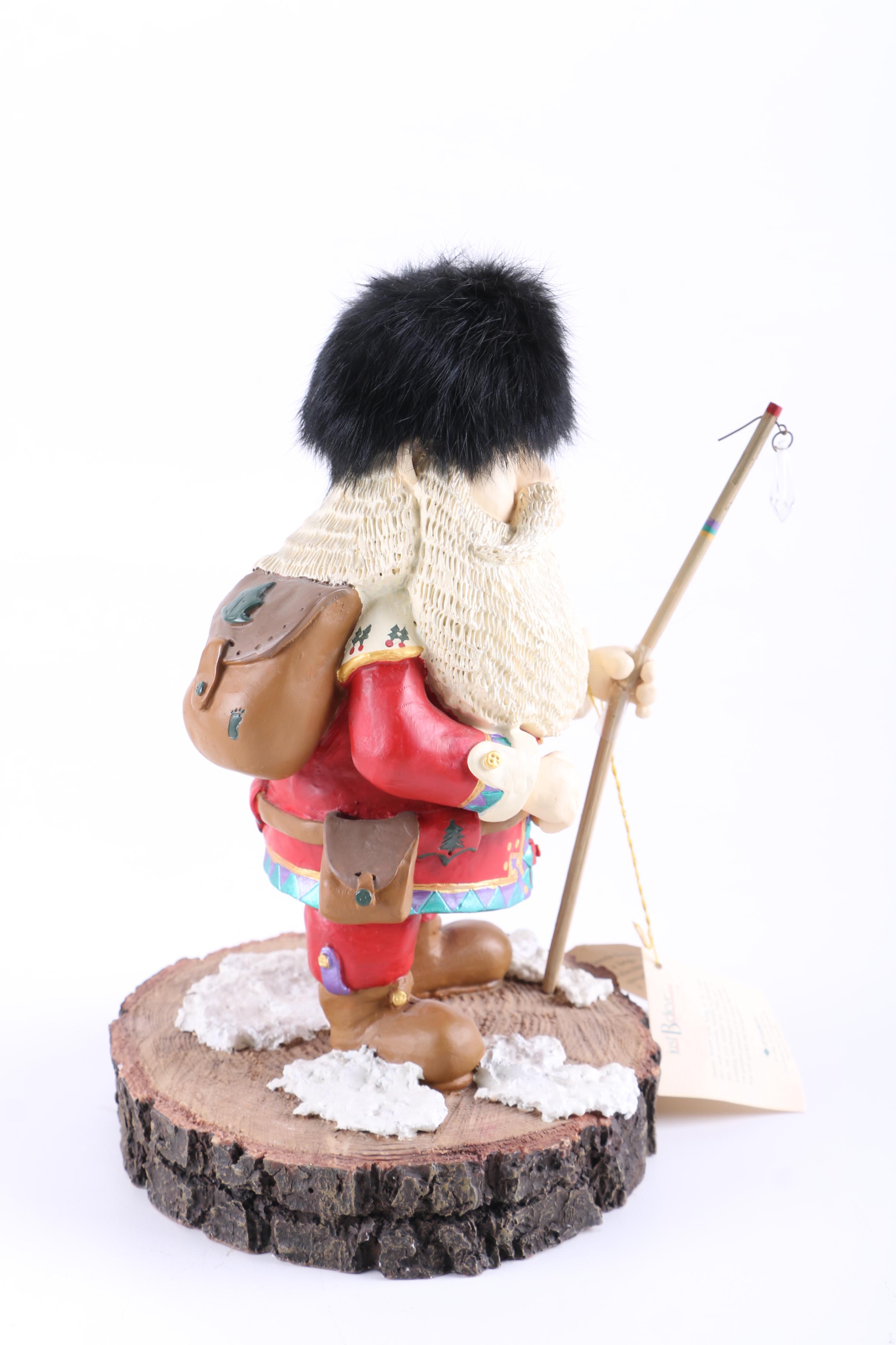 Collection of "Just Believe" Santa Figurines