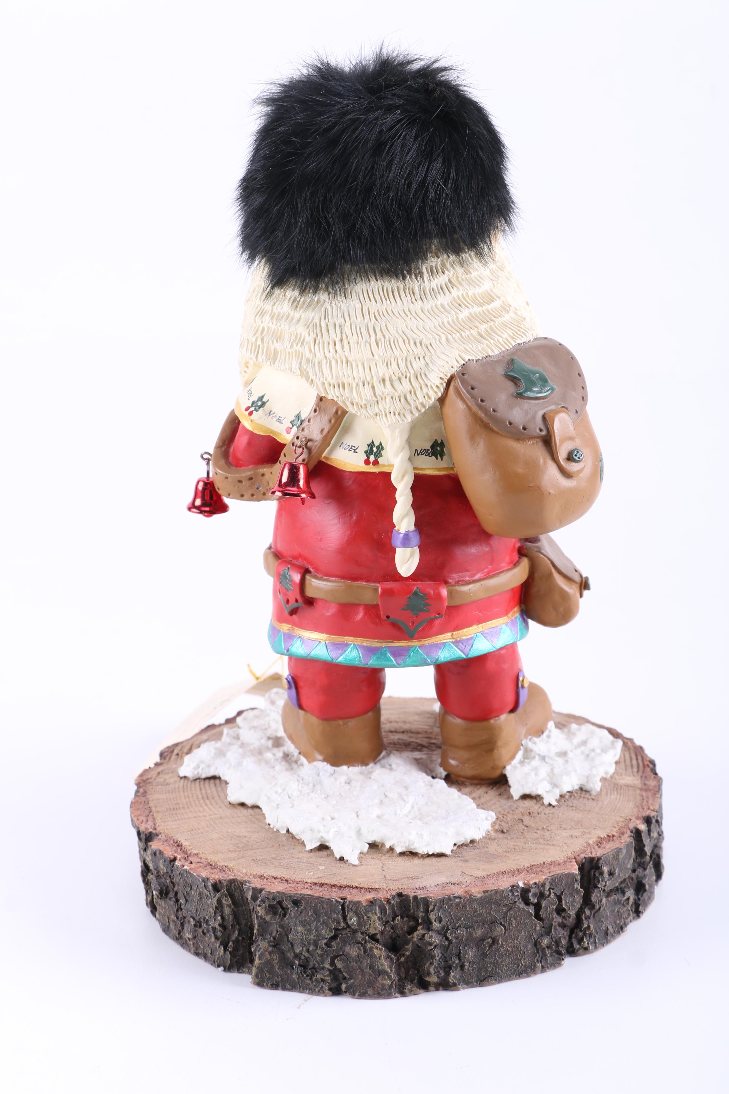 Collection of "Just Believe" Santa Figurines