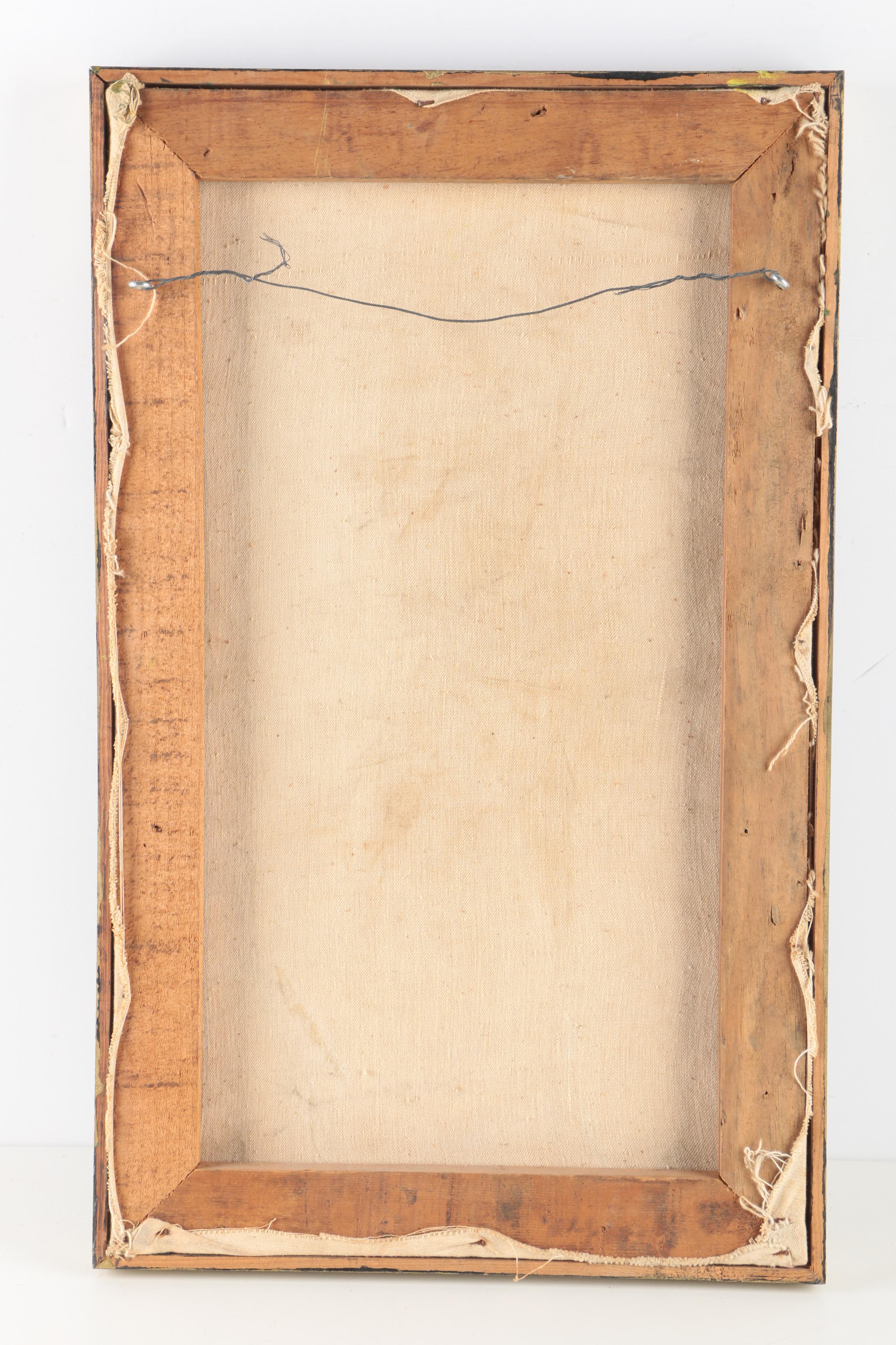 V. Lail Oil Paintings on Canvas of Flowers in Heavy Impasto