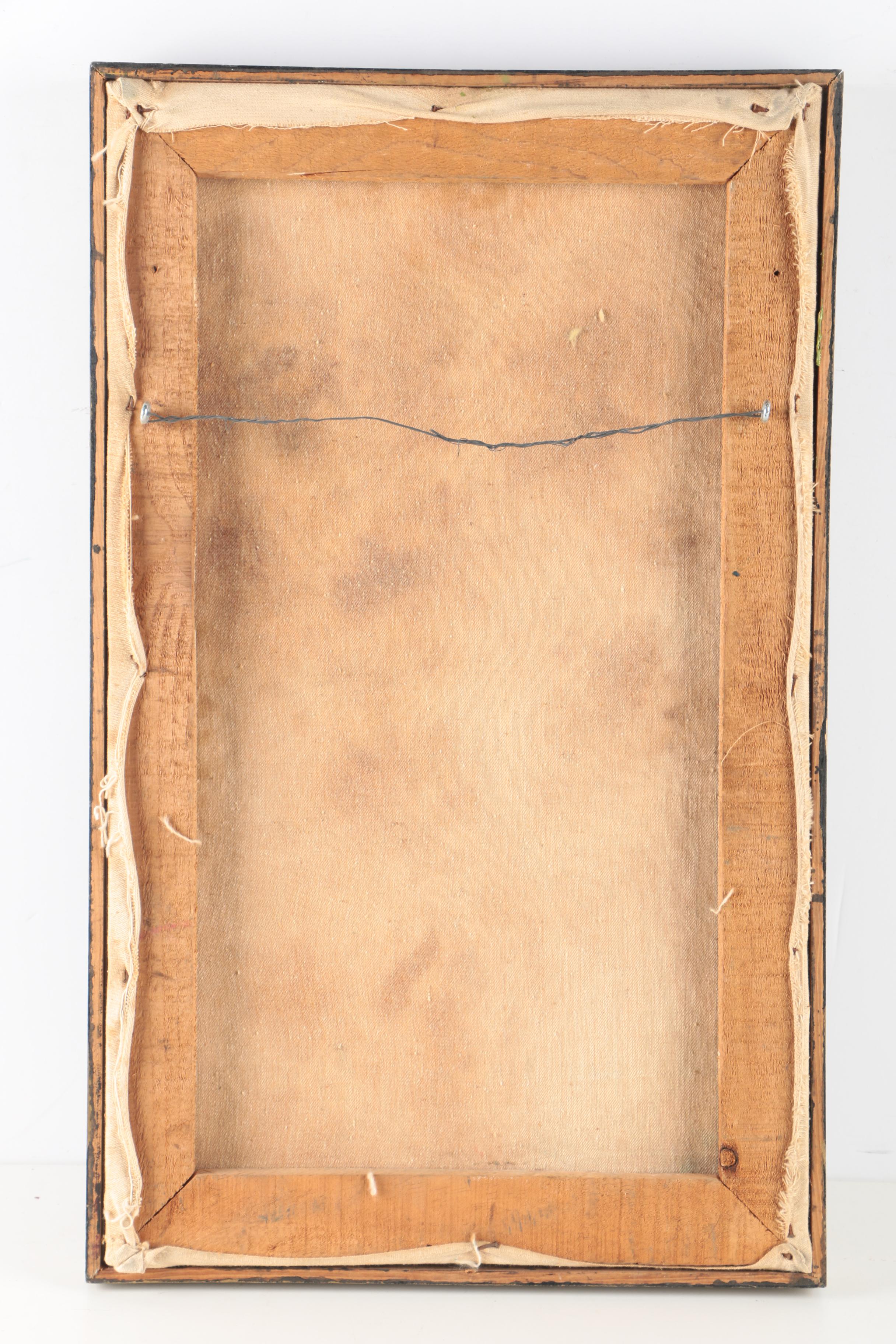 V. Lail Oil Paintings on Canvas of Flowers in Heavy Impasto