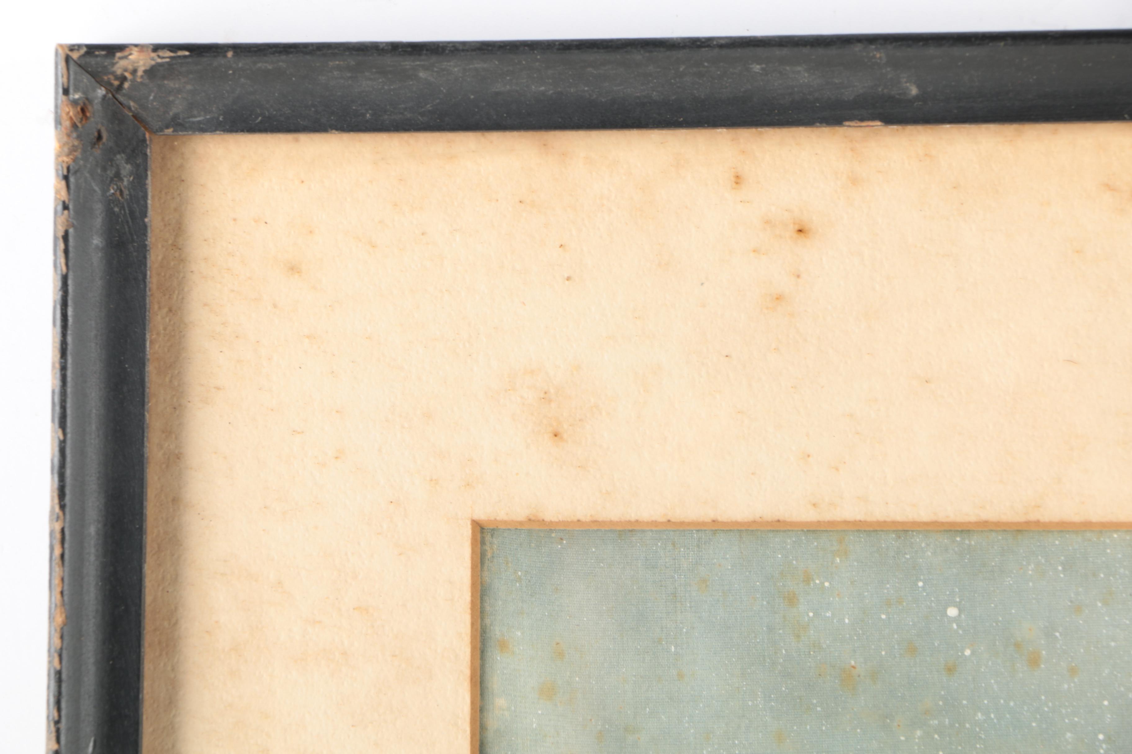 East Asian Style Landscape Painting on Silk