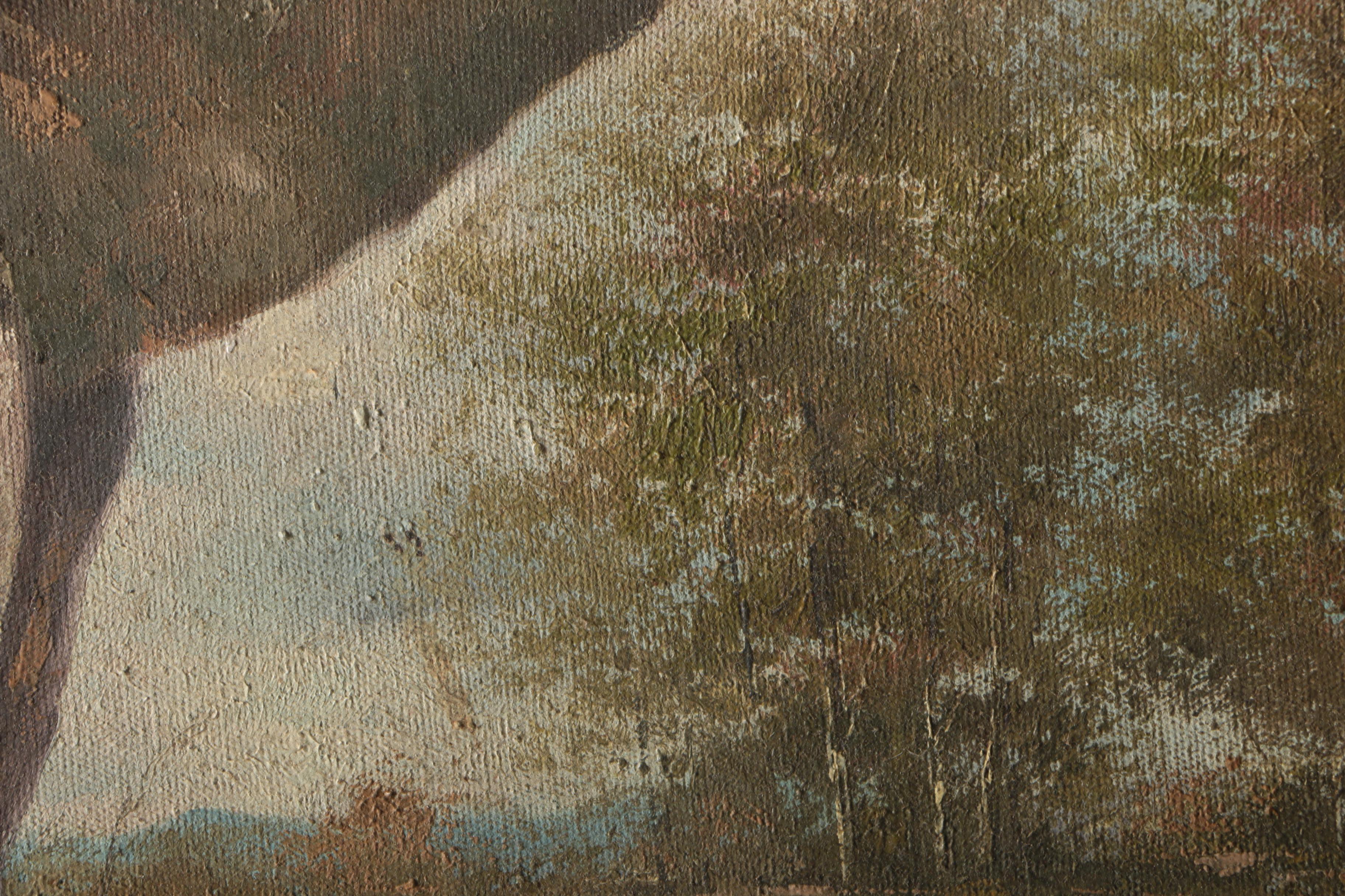 Malee Oil Painting of Elephant