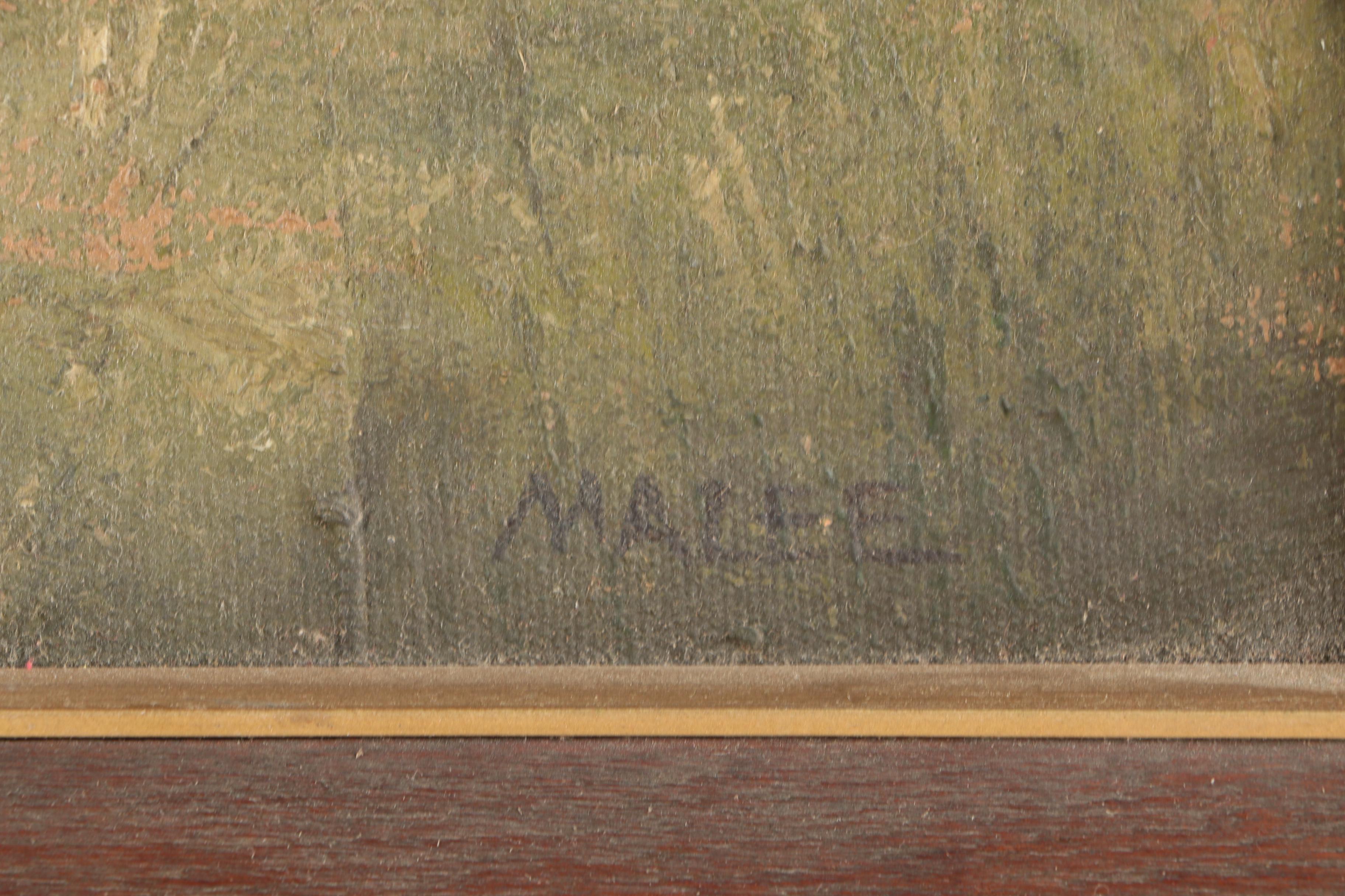 Malee Oil Painting of Elephant