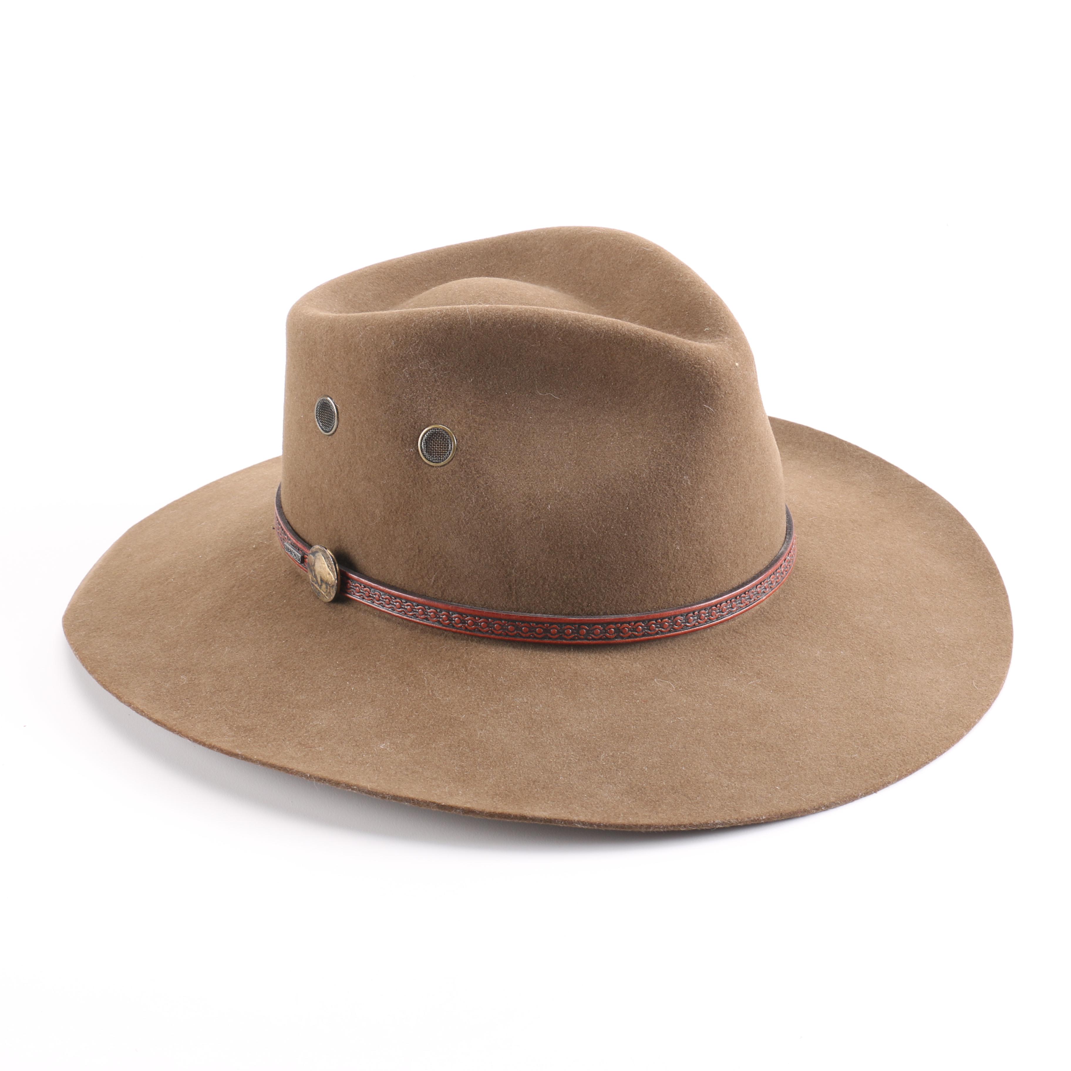 Stetson "American Buffalo Collection" Wool Cowboy Hat