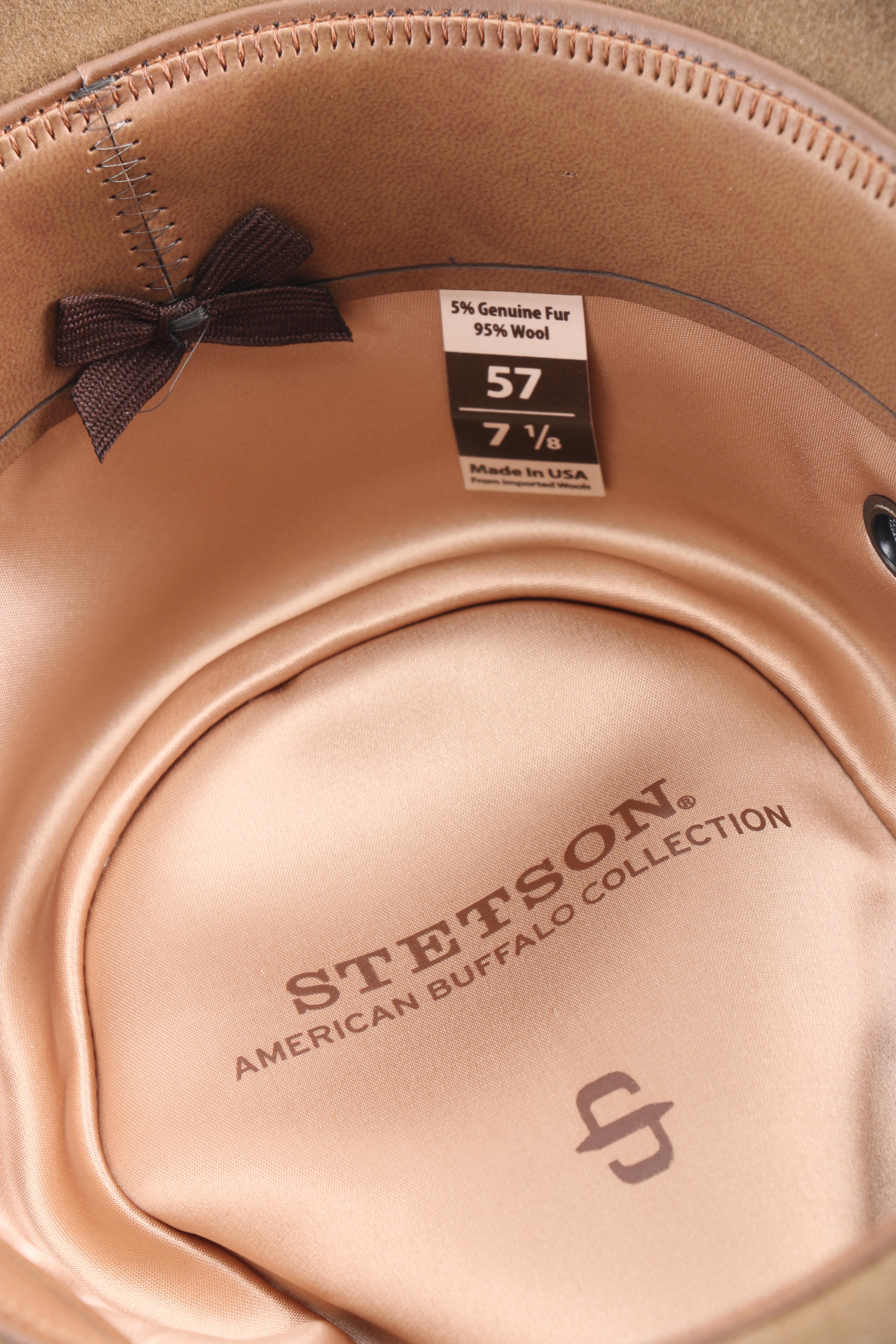 Stetson "American Buffalo Collection" Wool Cowboy Hat