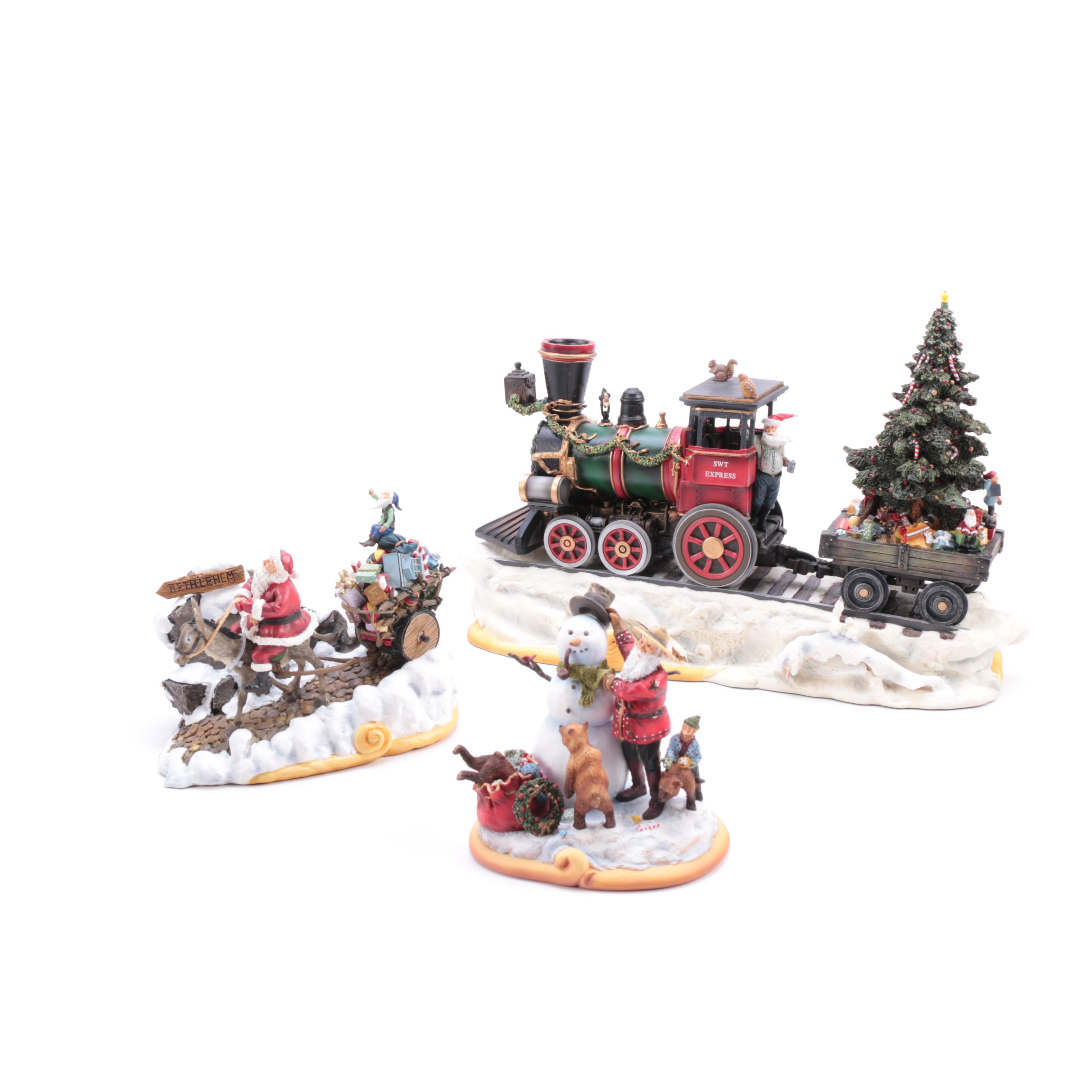 Santa's World Travels Collection Figurines by Maruri