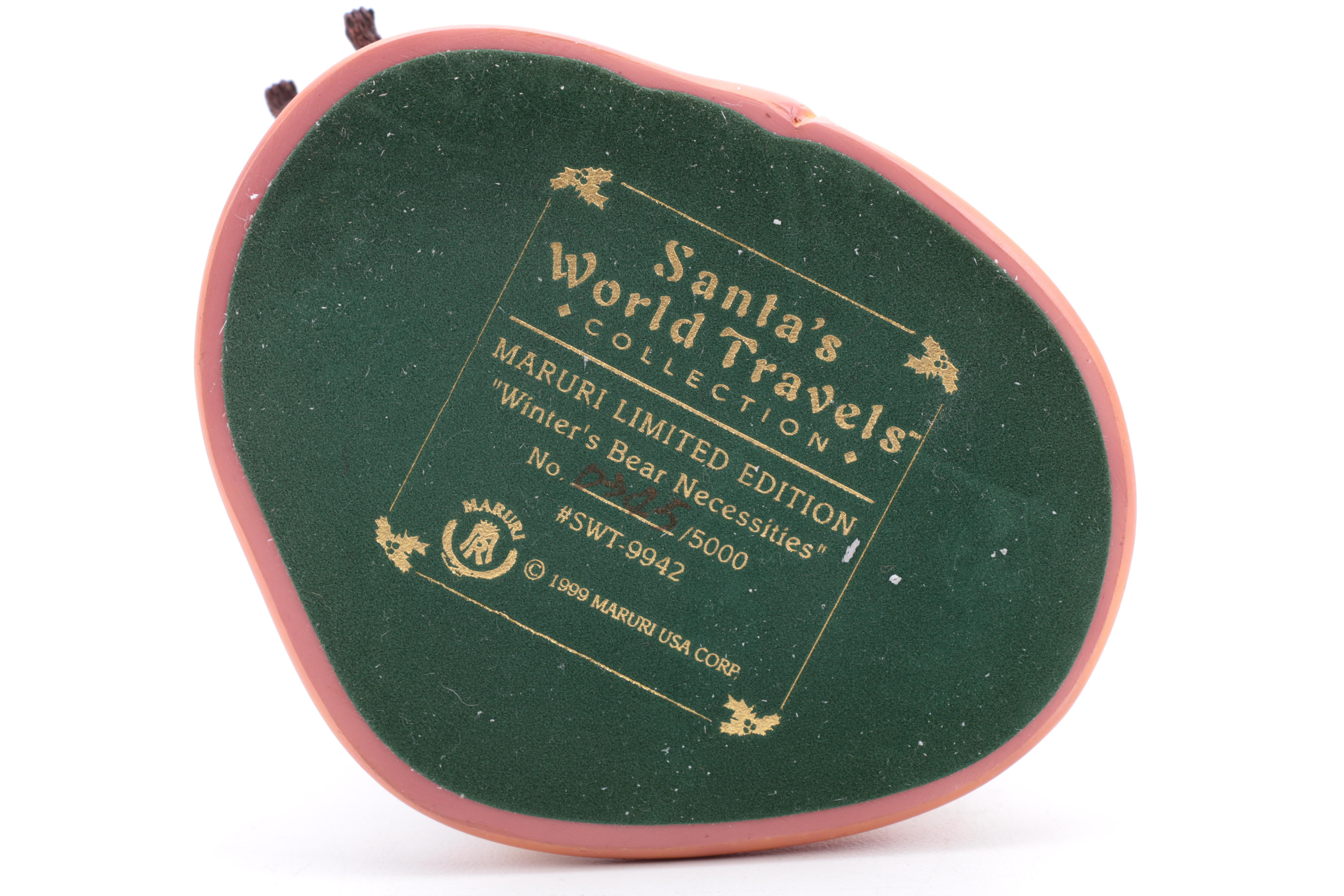 Santa's World Travels Collection Figurines by Maruri