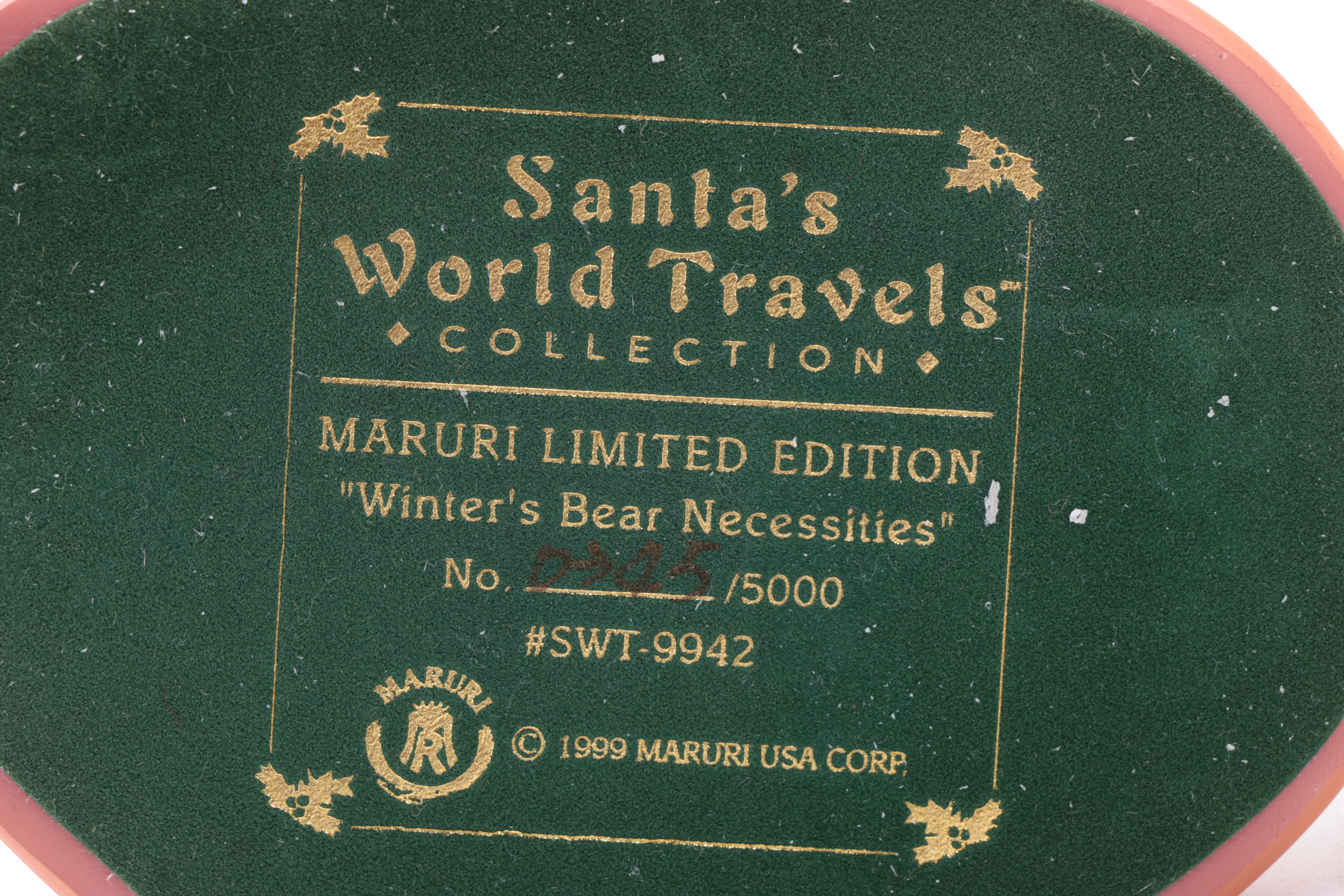 Santa's World Travels Collection Figurines by Maruri