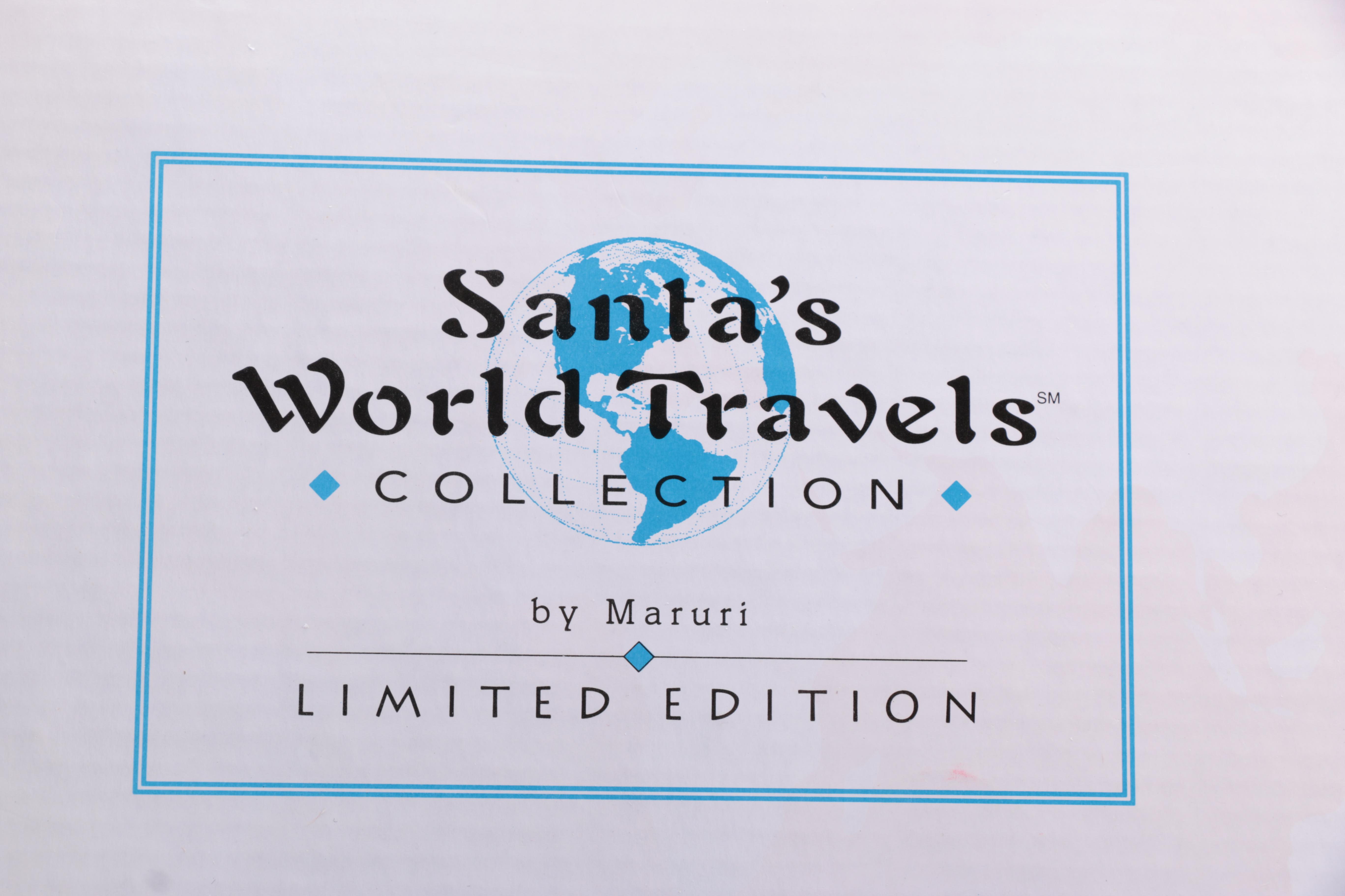 Santa's World Travels Collection Figurines by Maruri
