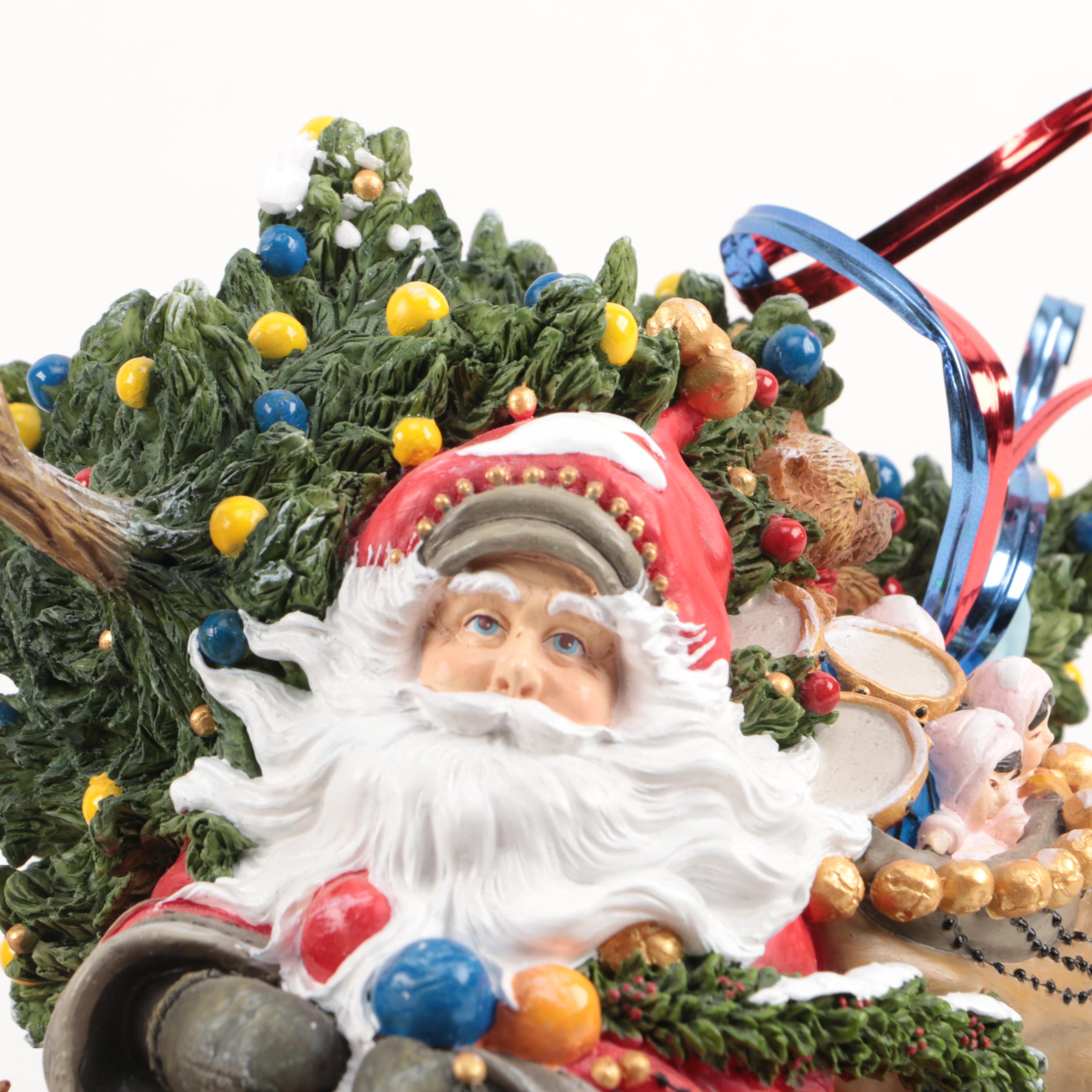 Assortment of Santa Figurines