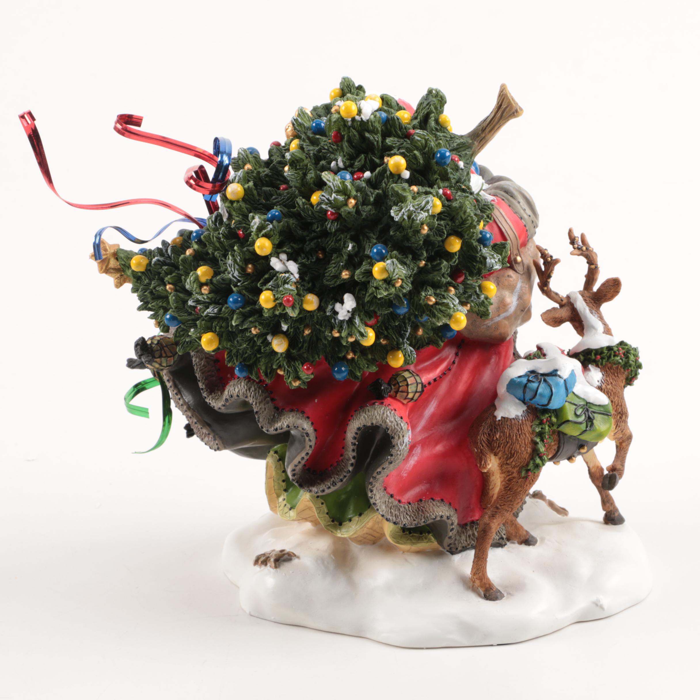 Assortment of Santa Figurines