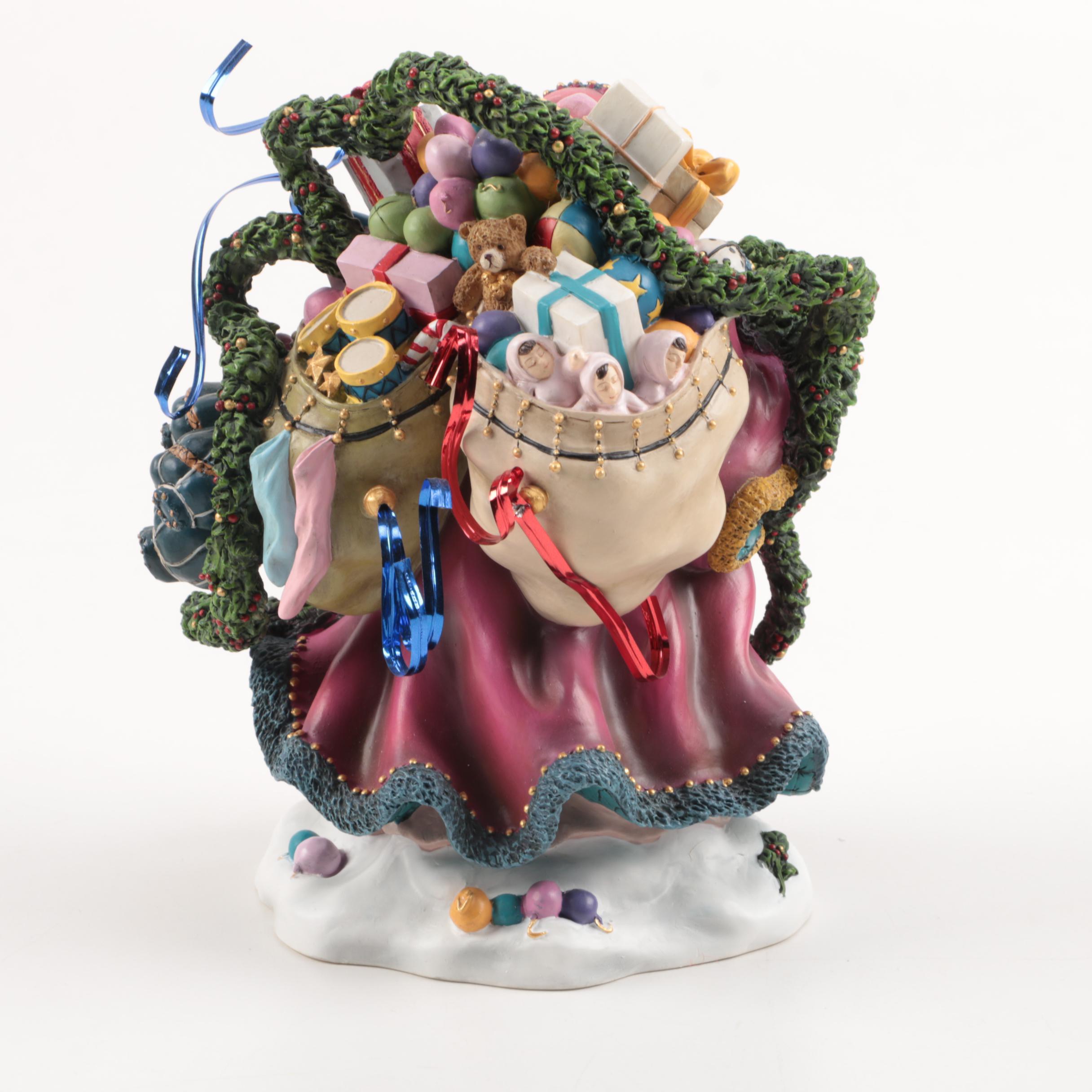 Assortment of Santa Figurines