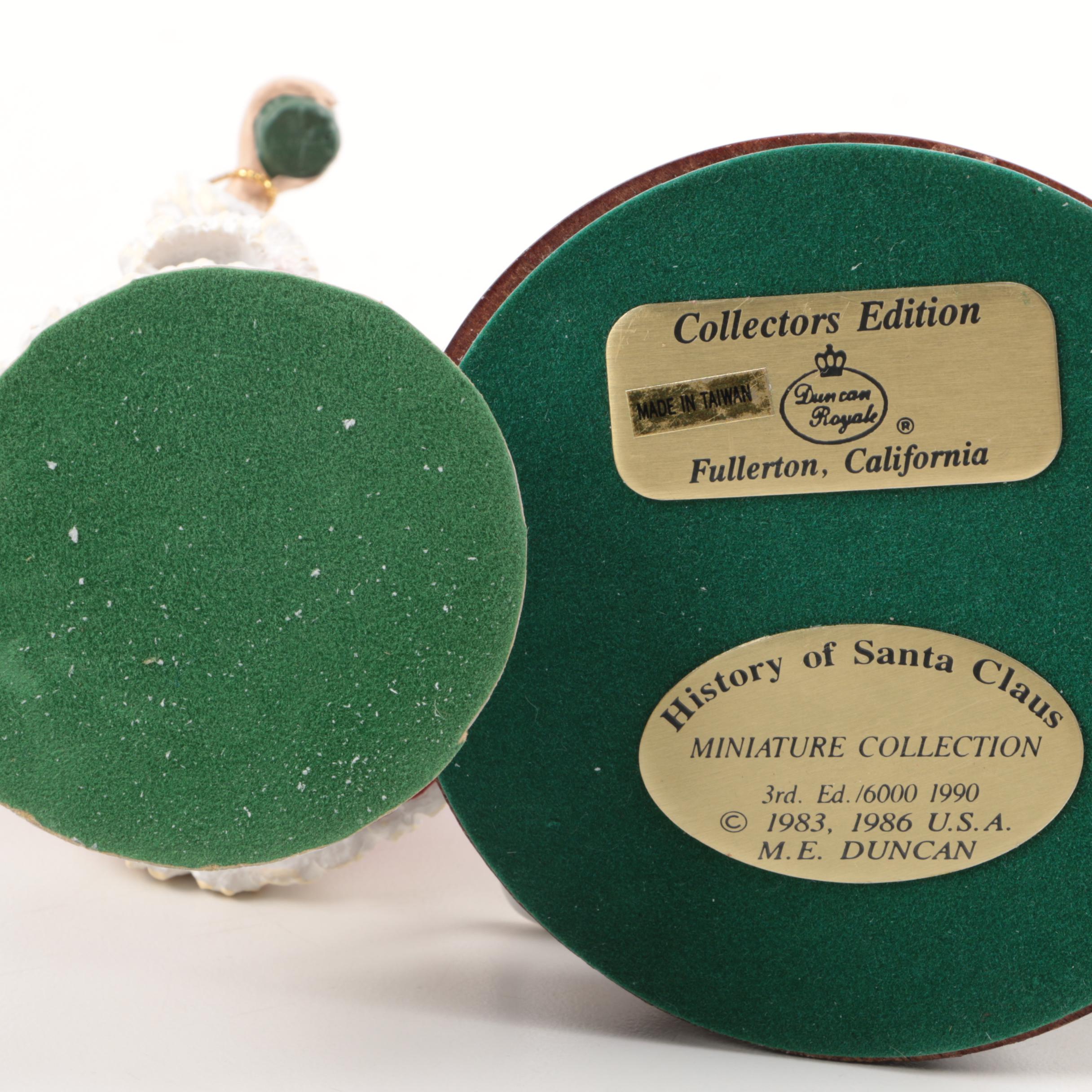 Assortment of Santa Figurines