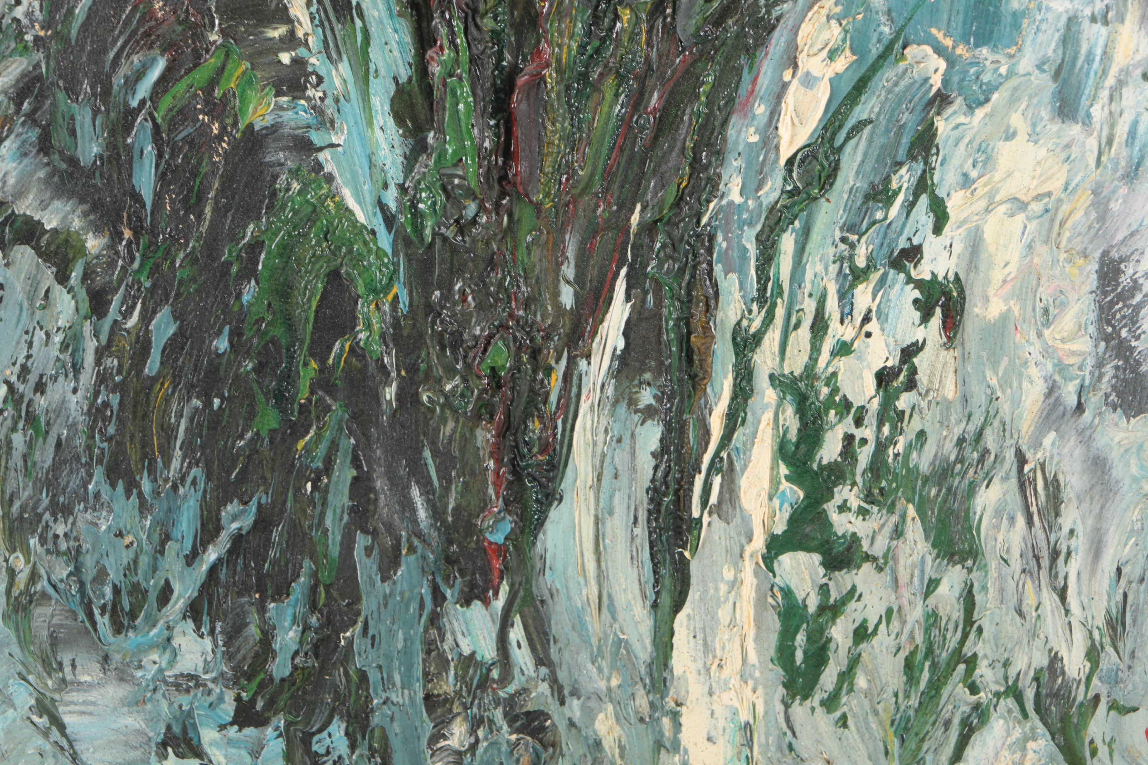 Oil on Canvas Impasto Paintings of Flowers