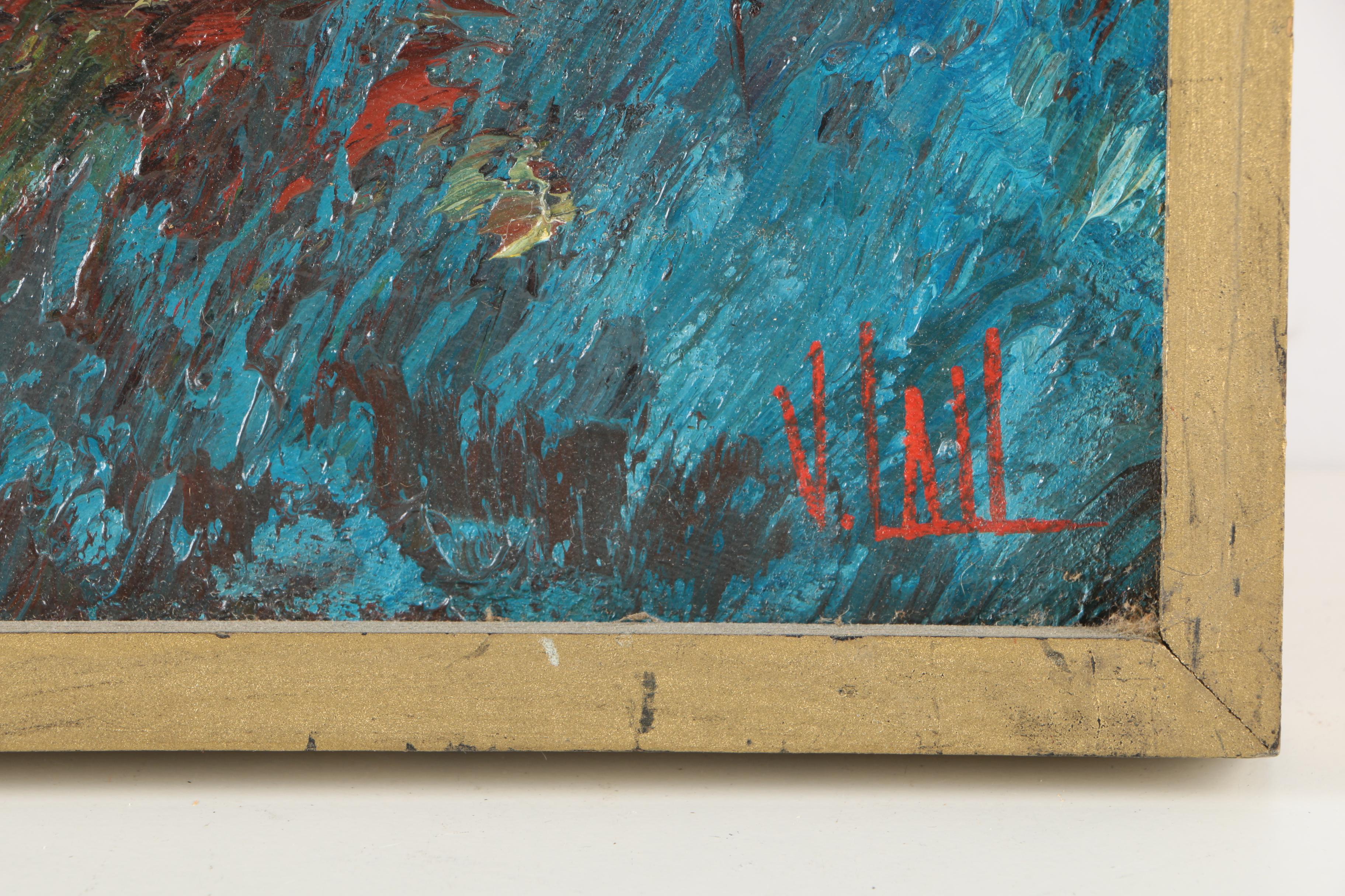 Oil on Canvas Impasto Paintings of Flowers