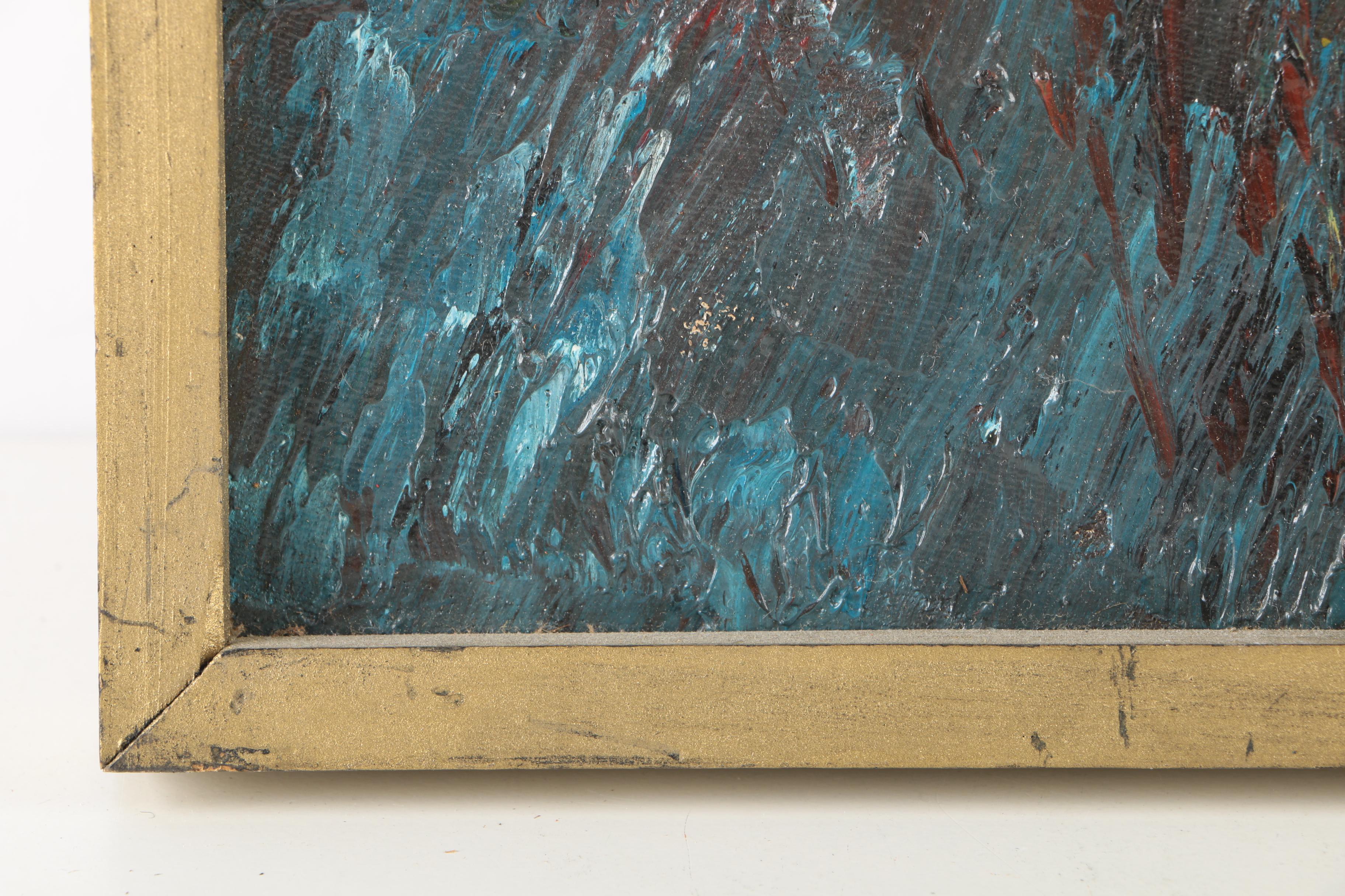 Oil on Canvas Impasto Paintings of Flowers