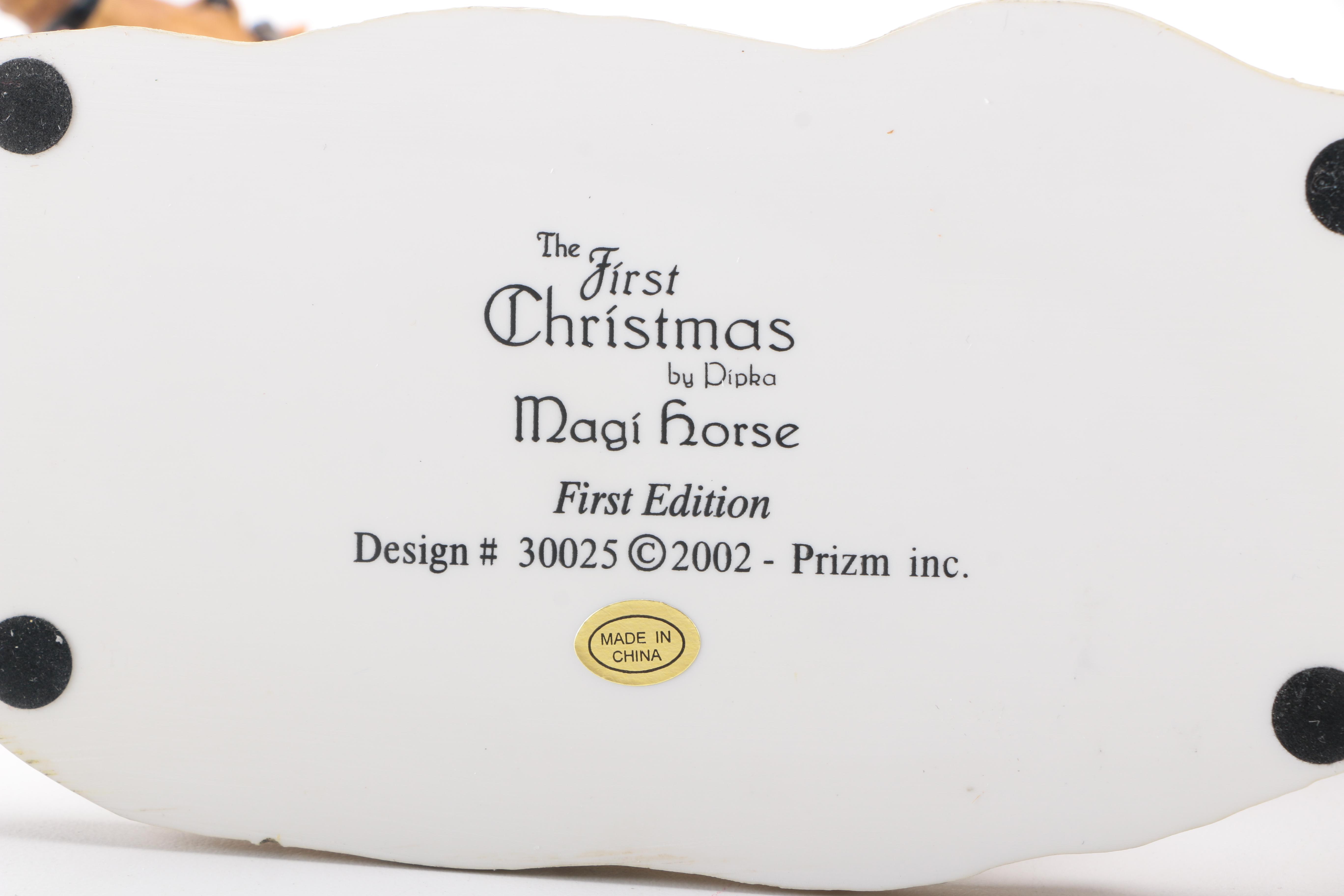 Pipka "The First Christmas" Figurines