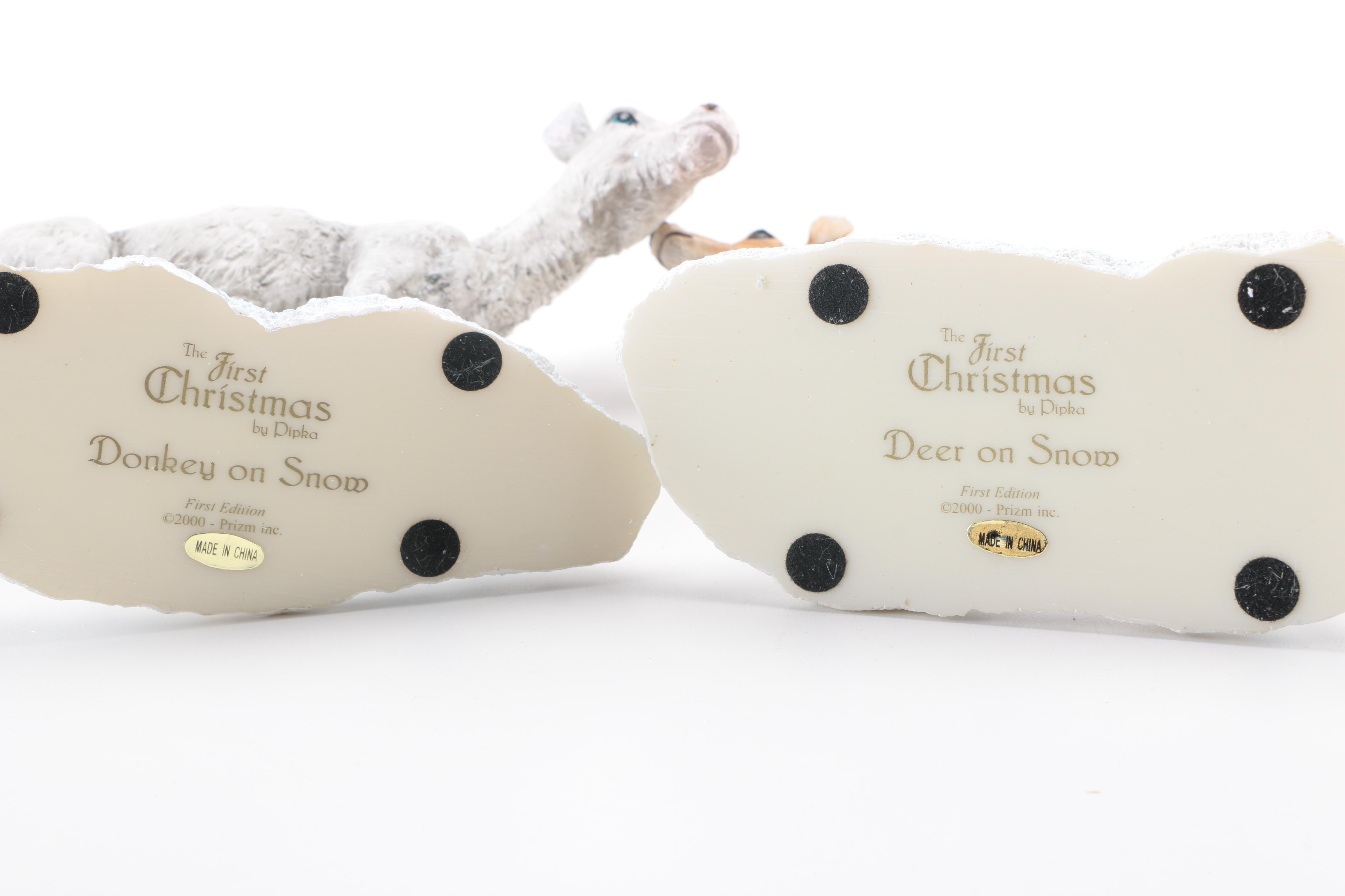 Pipka "The First Christmas" Figurines