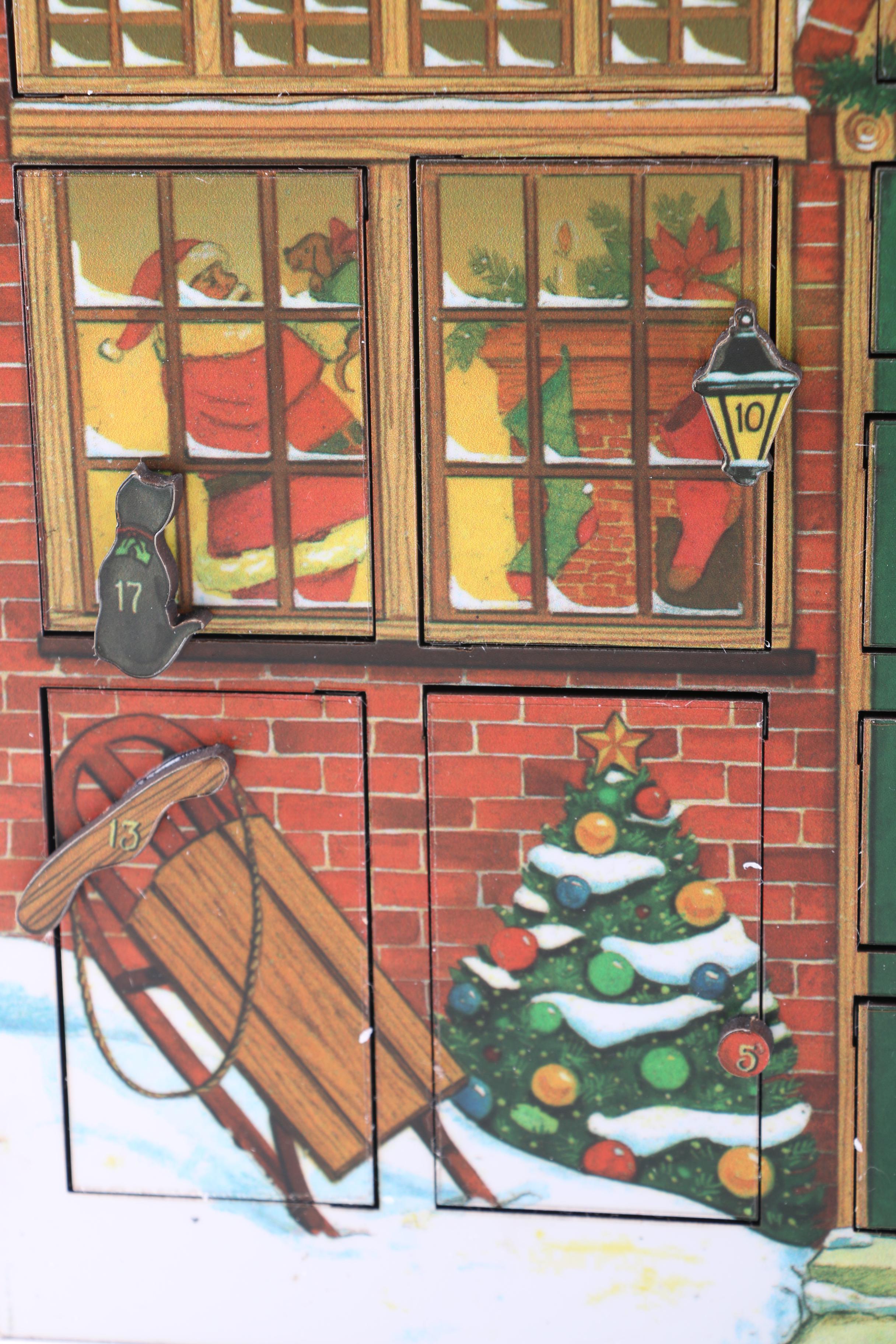 Traditions Christmas House Advent Calendar