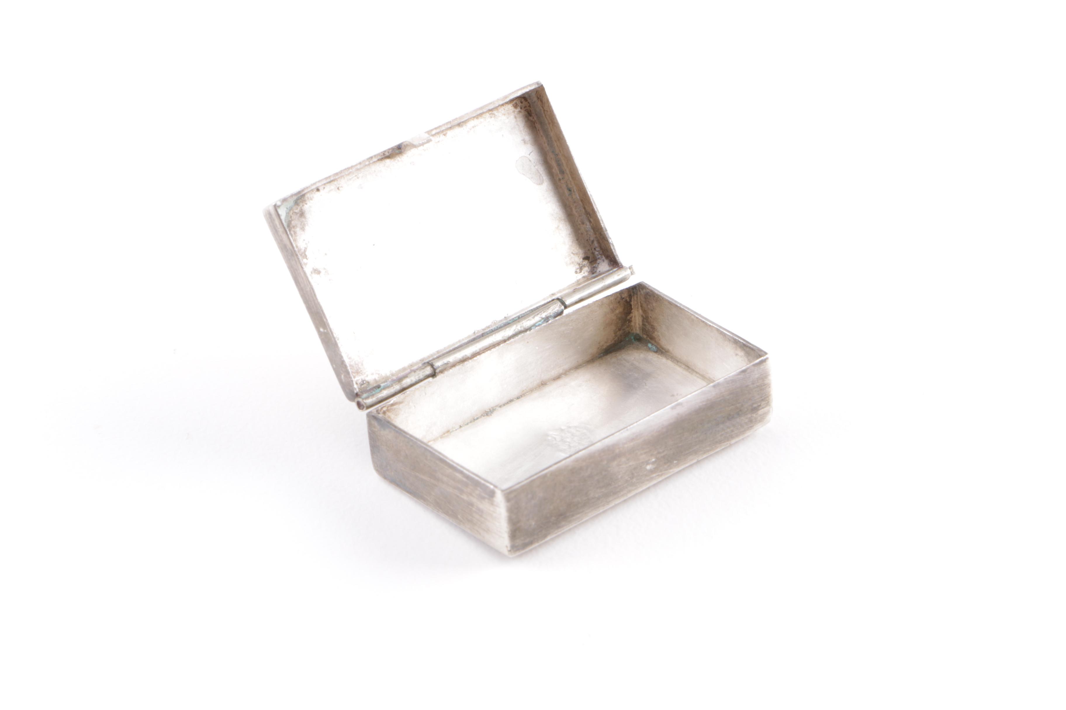 Vintage Sterling Jewelry Including Tie Tack With a Diamond Accent