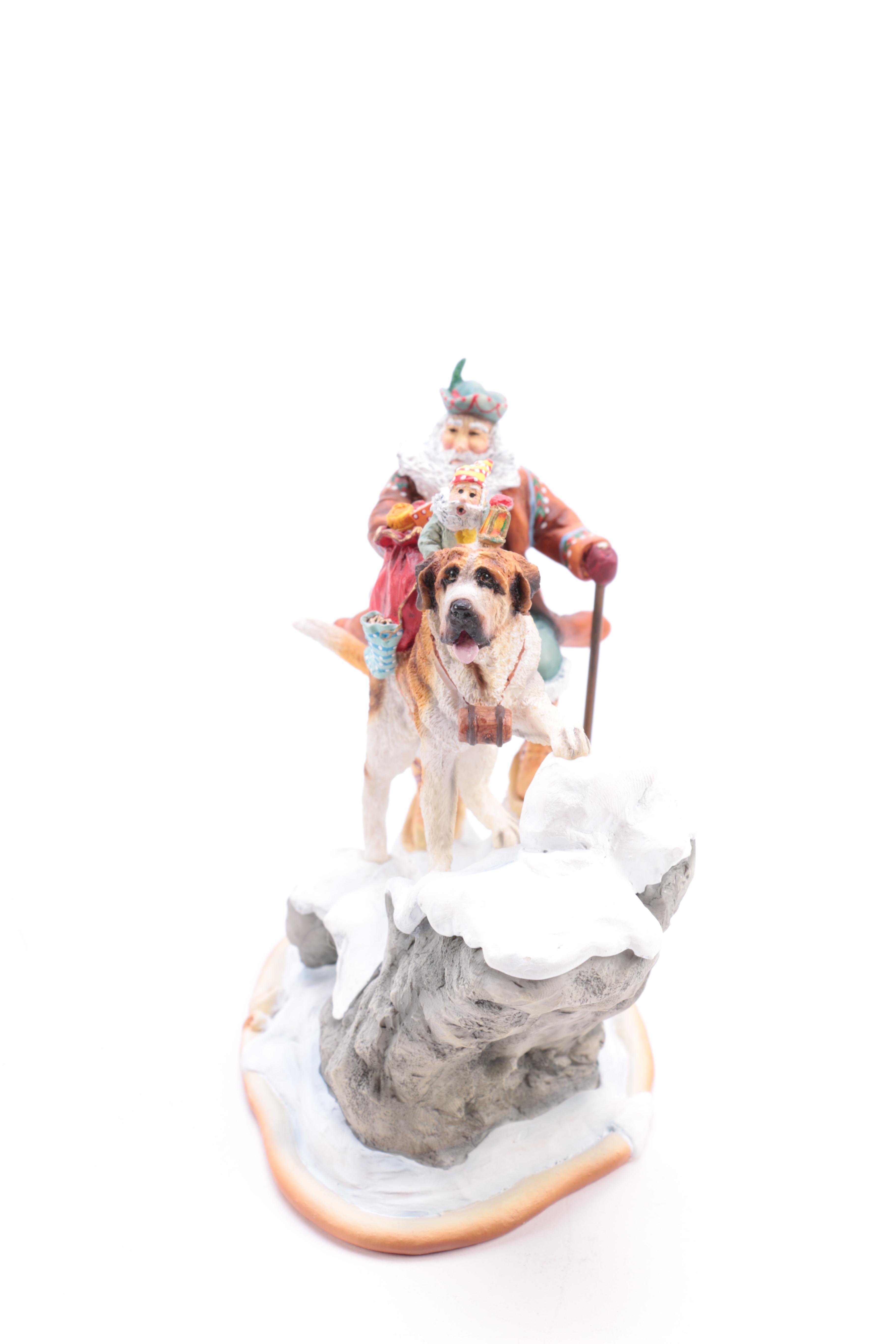 Maruri Santa's World Travels Seasonal Figurines