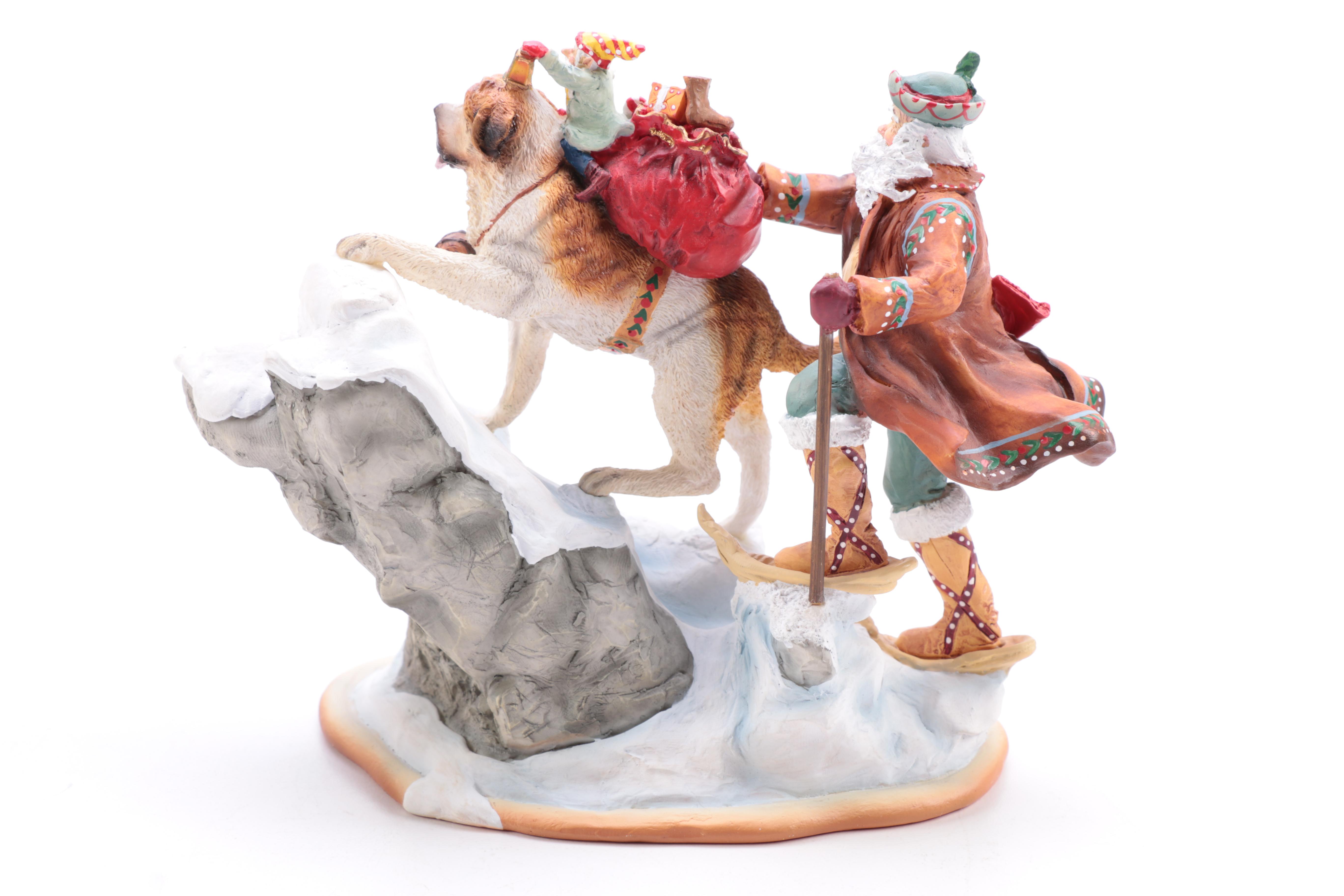 Maruri Santa's World Travels Seasonal Figurines
