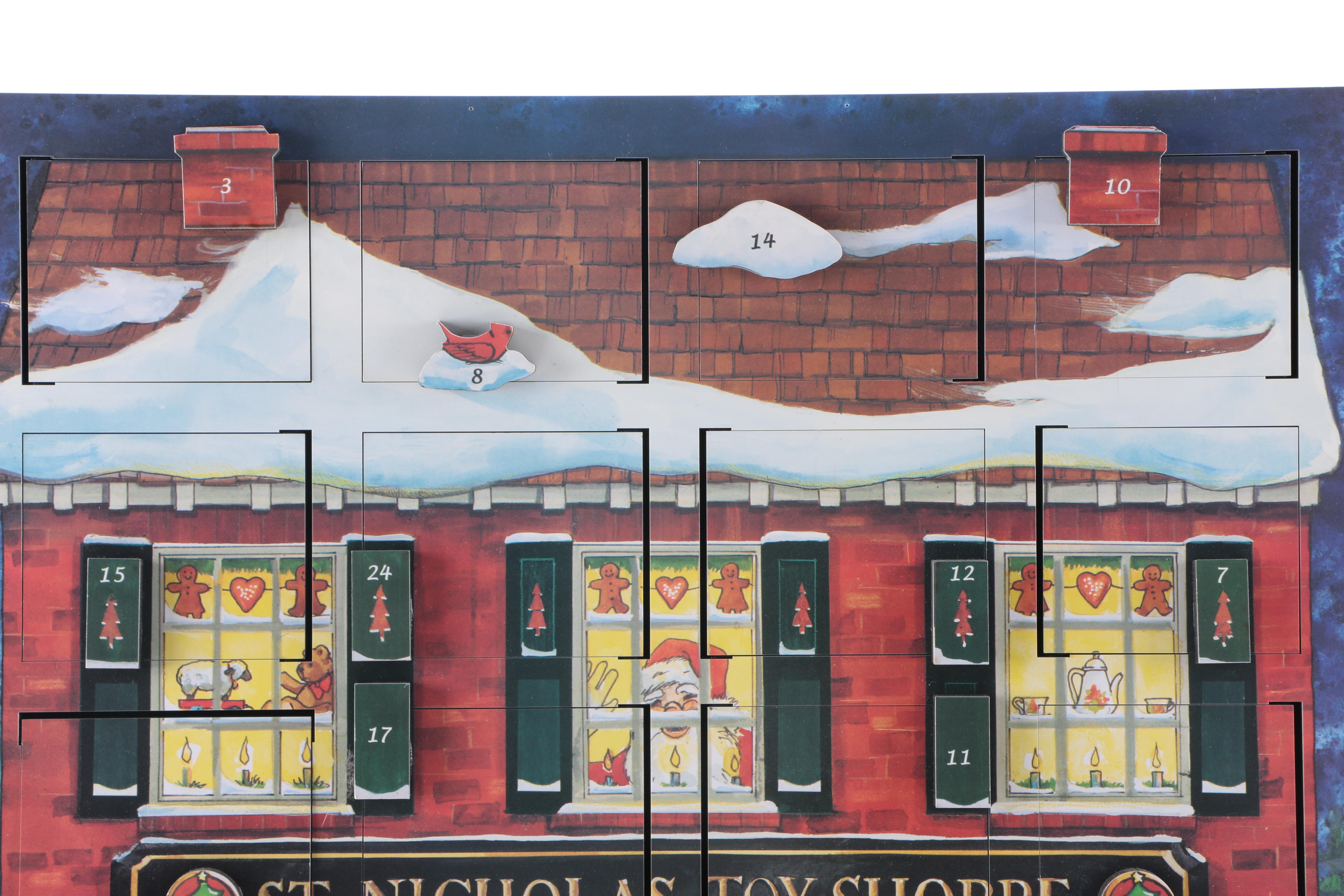 "Traditions" by Byers' Choice, Ltd. Wooden Advent Calendar