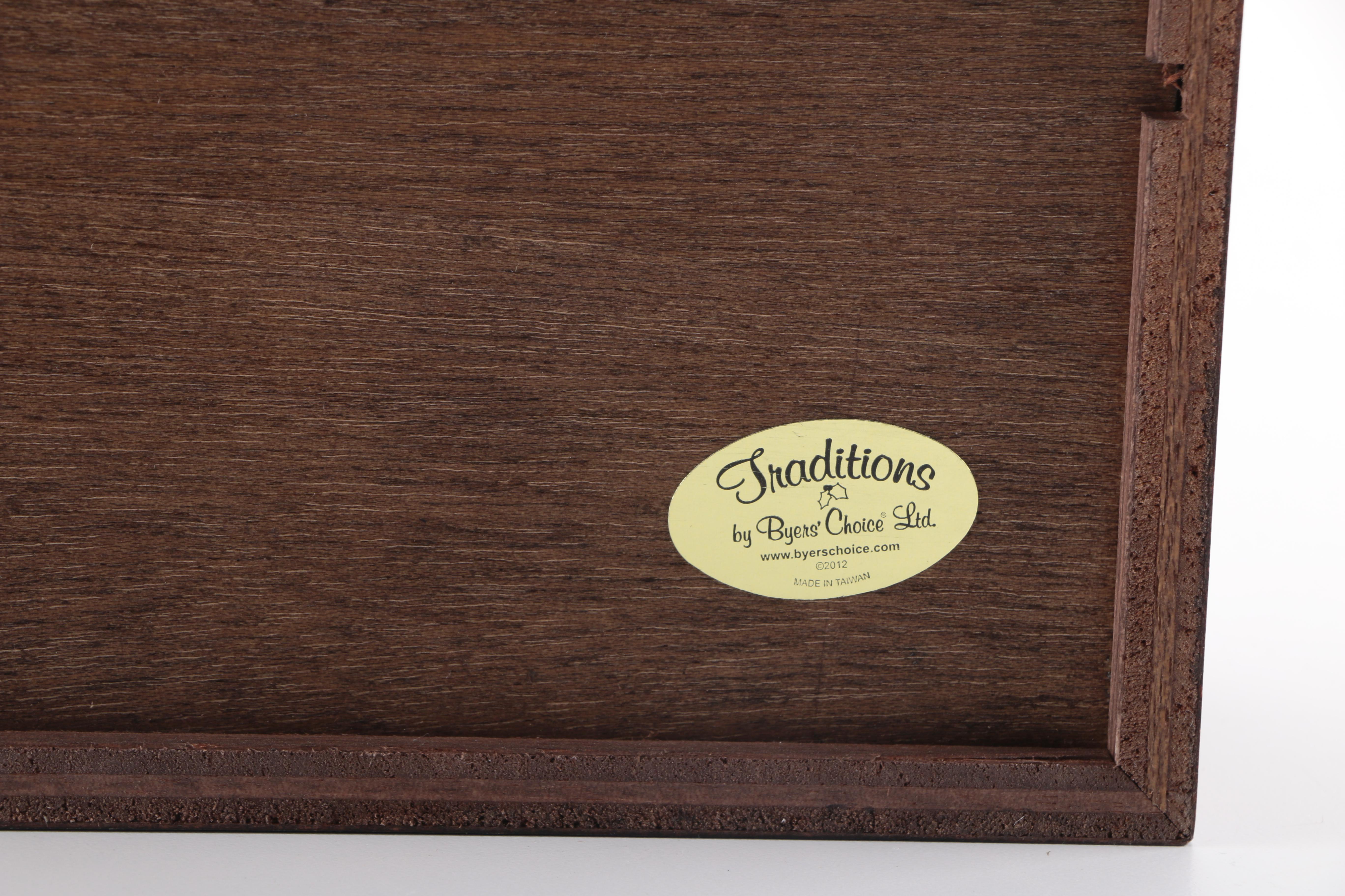 "Traditions" by Byers' Choice, Ltd. Wooden Advent Calendar