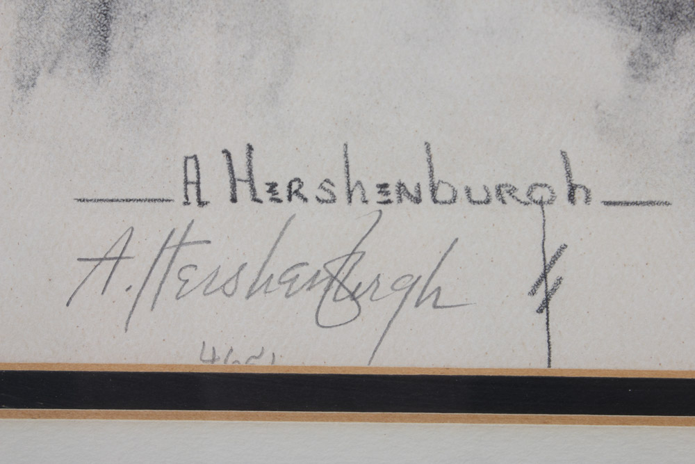 Two Limited Edition Prints Including Anne Hershenburgh