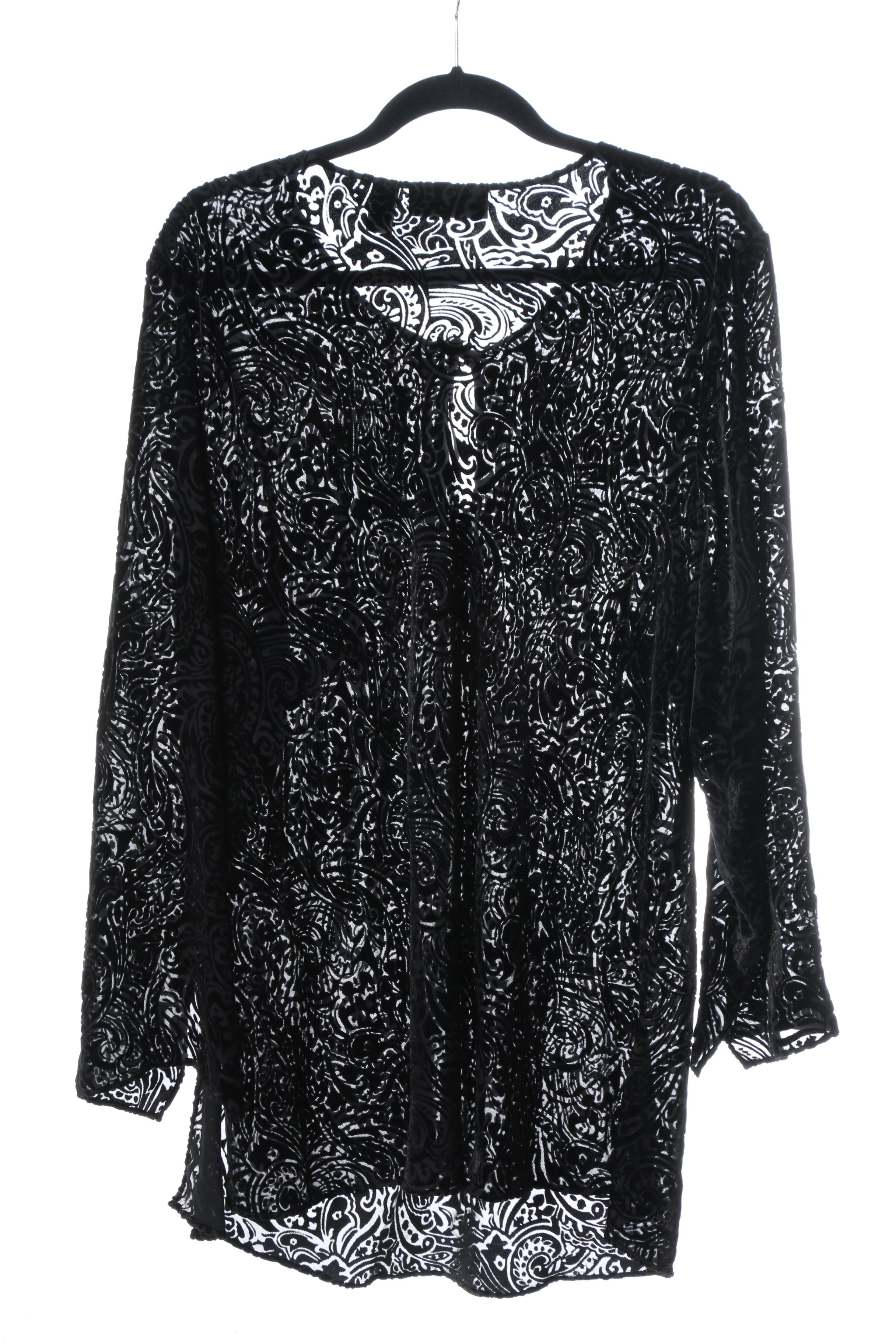 Women's Black Blouses Featuring I.N.C.
