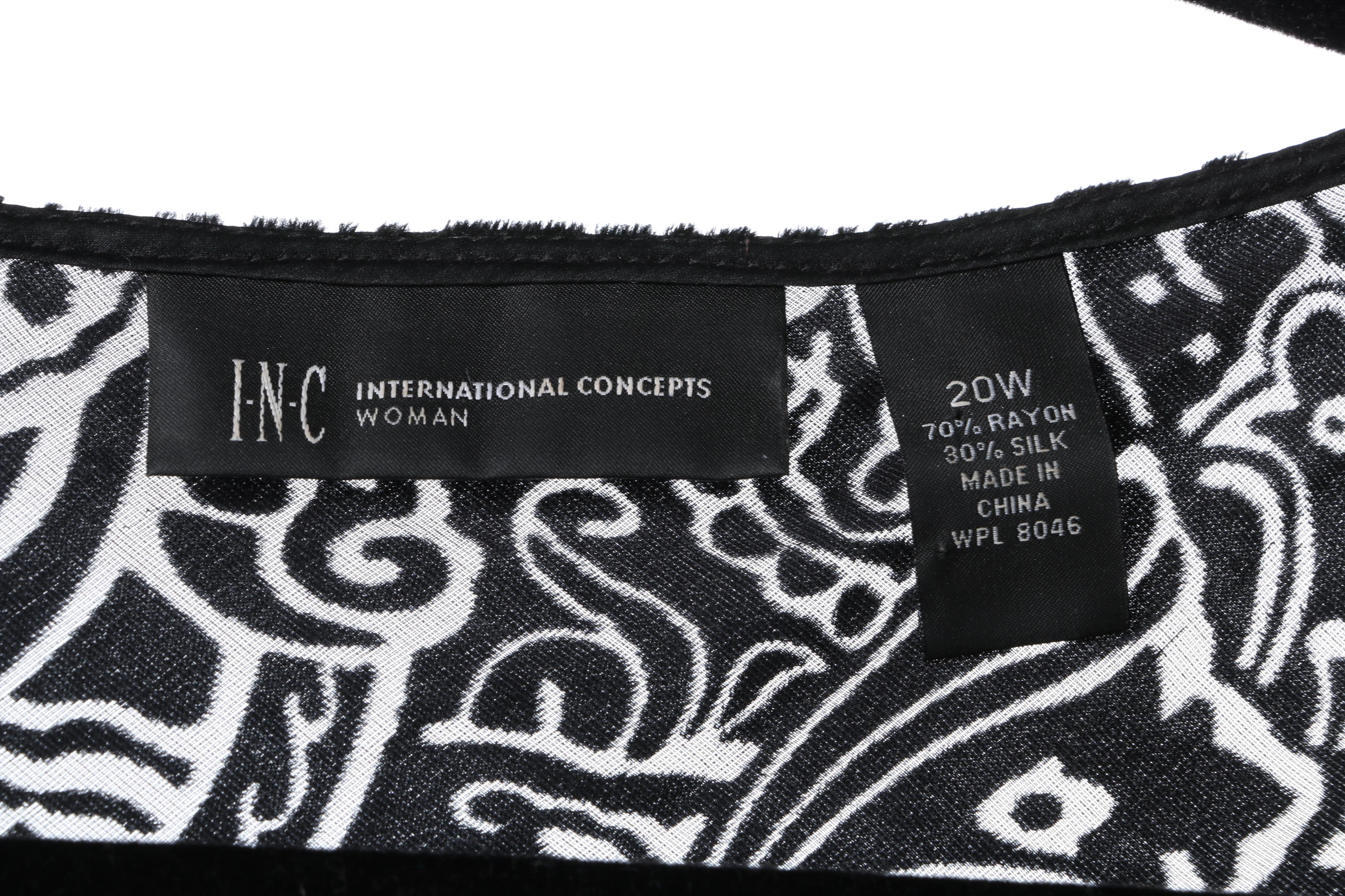 Women's Black Blouses Featuring I.N.C.