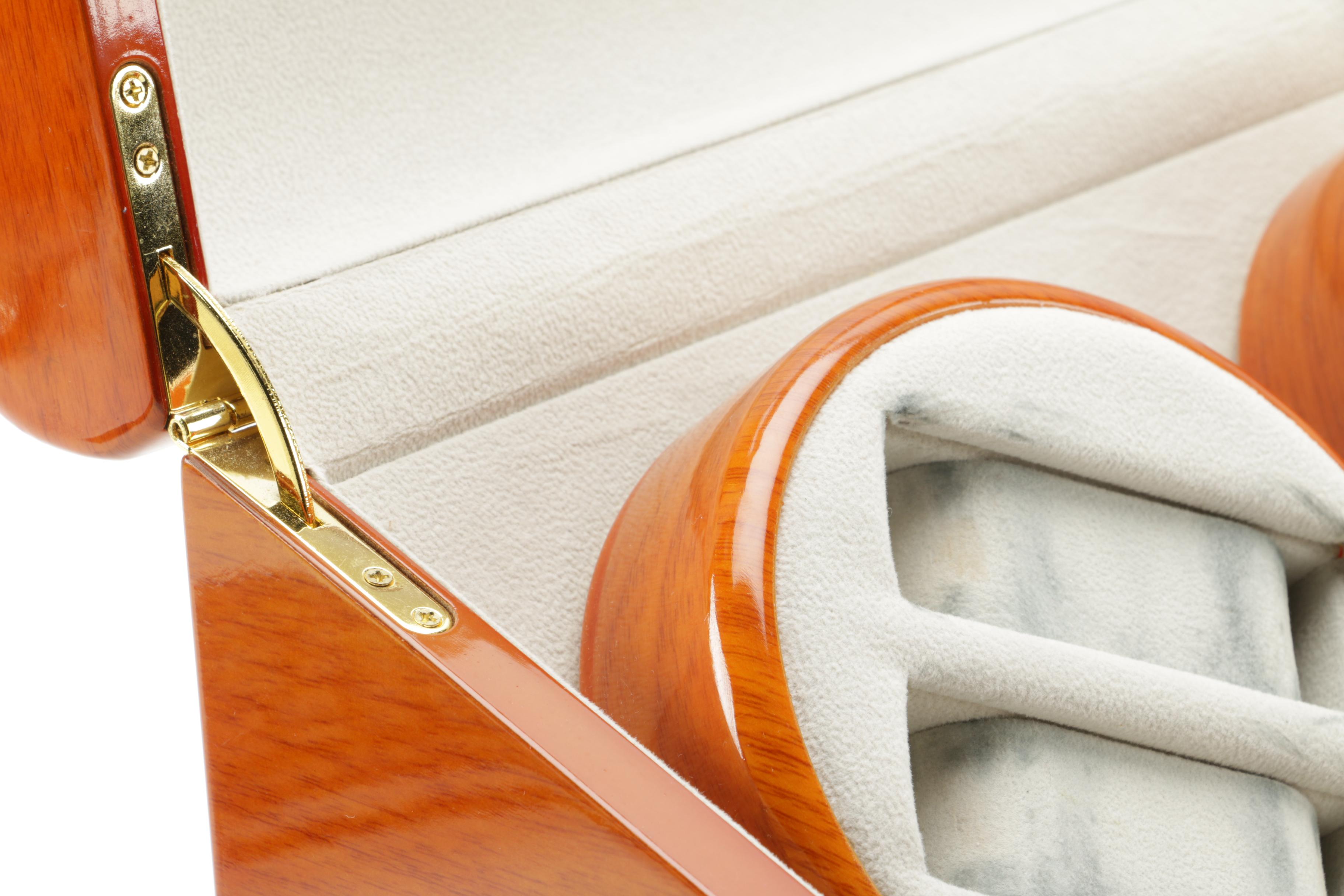 Quad Watch Winder With Twelve Storage Compartments