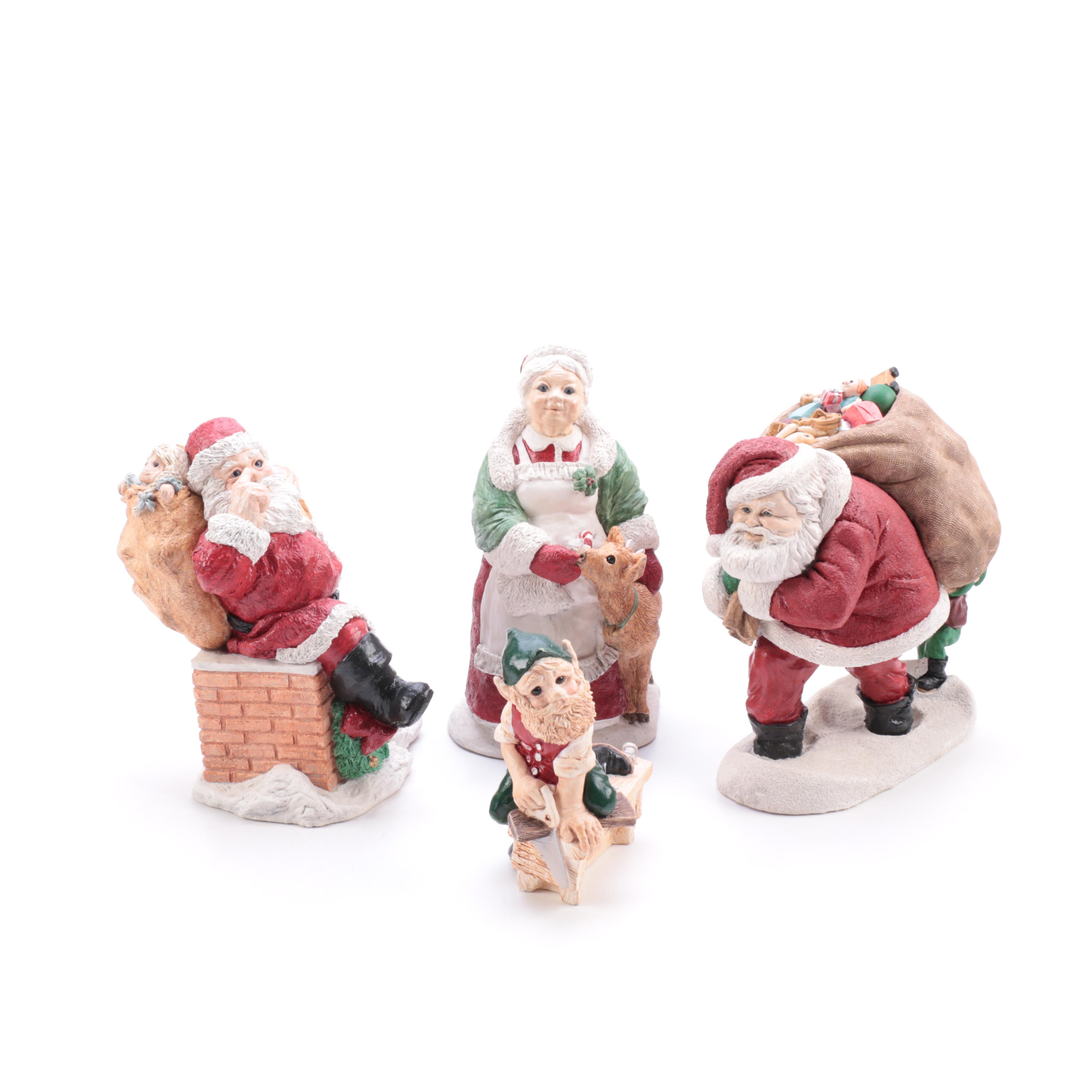 The Legend of Santa Claus Limited Edition Figurines by United Design Corp.