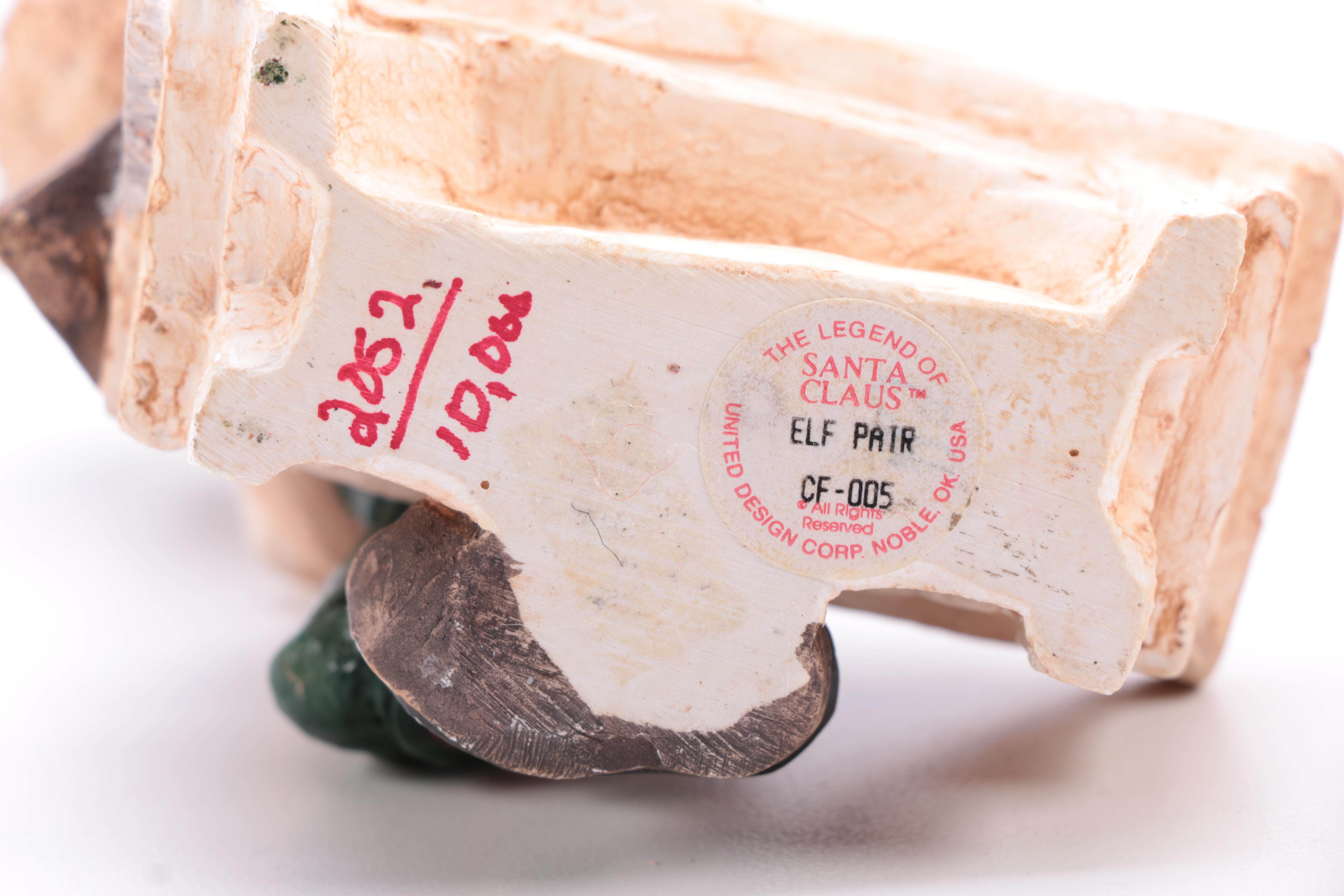 The Legend of Santa Claus Limited Edition Figurines by United Design Corp.