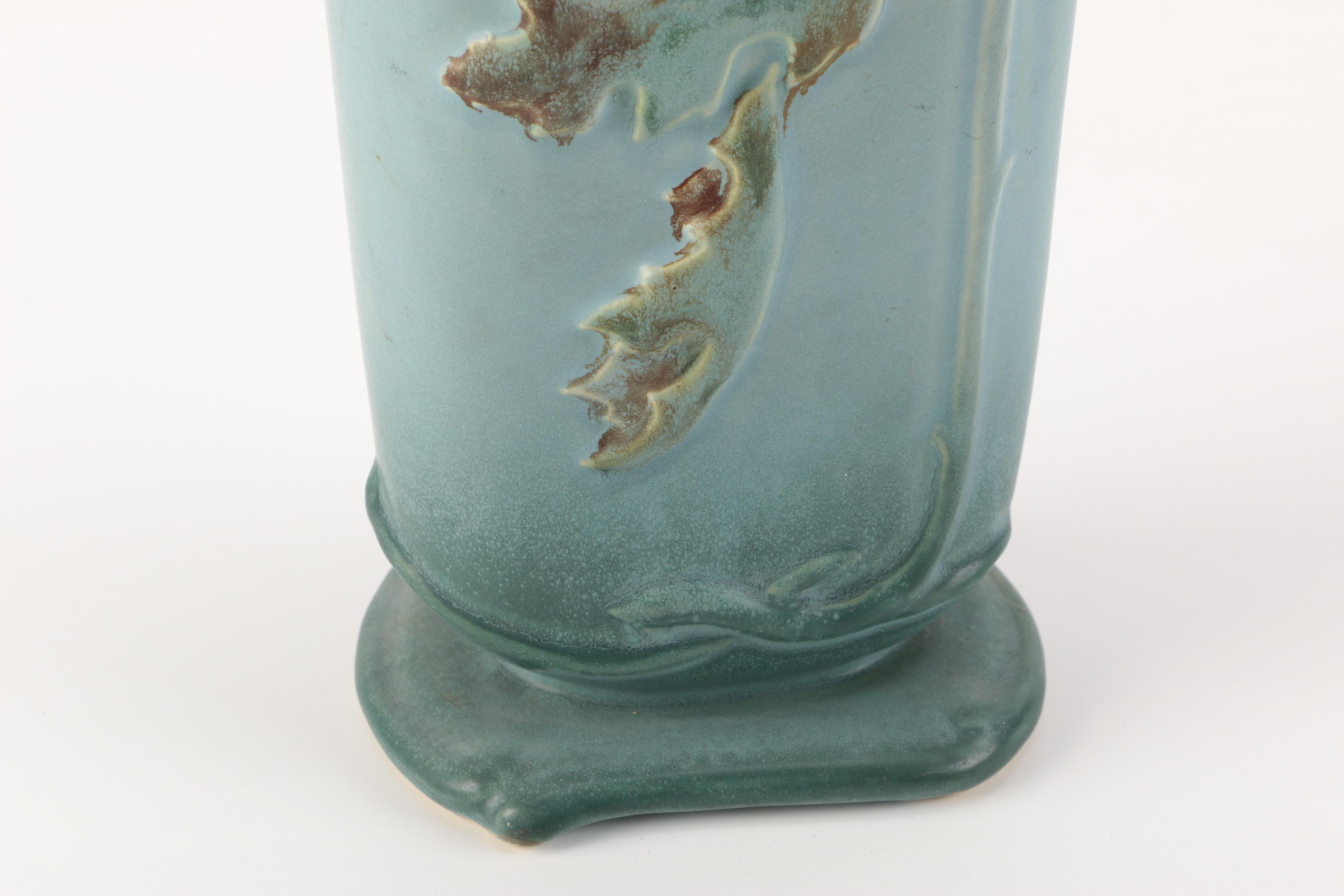 Vintage Weller "Oak Leaf" Vase