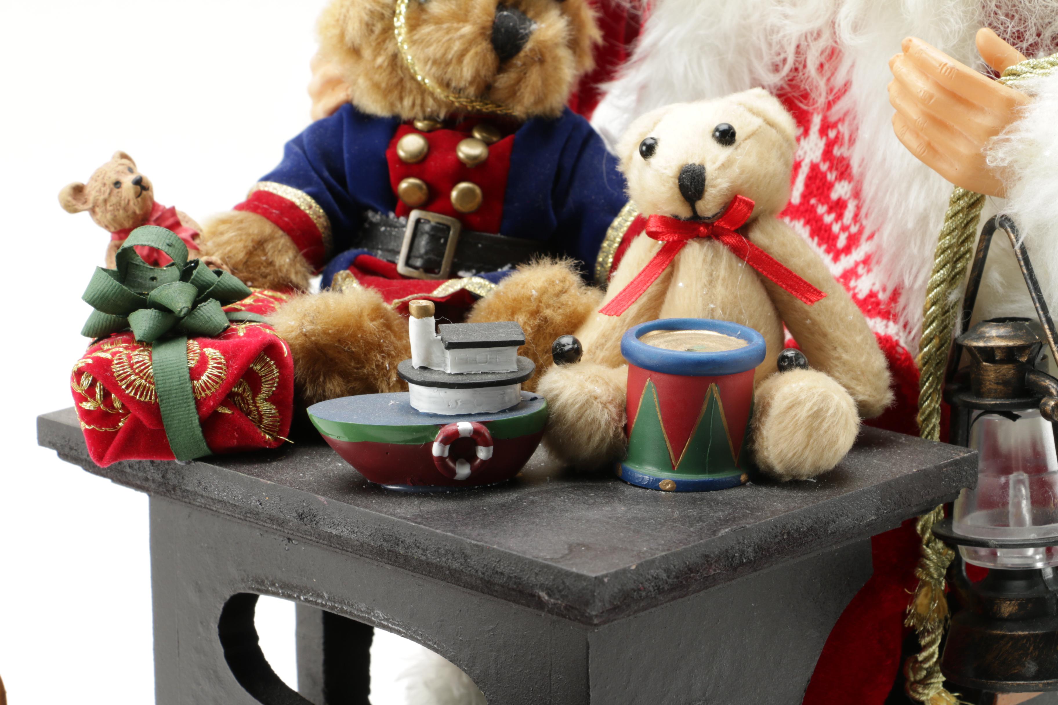 Karen Didion Originals Santa Express Figurine