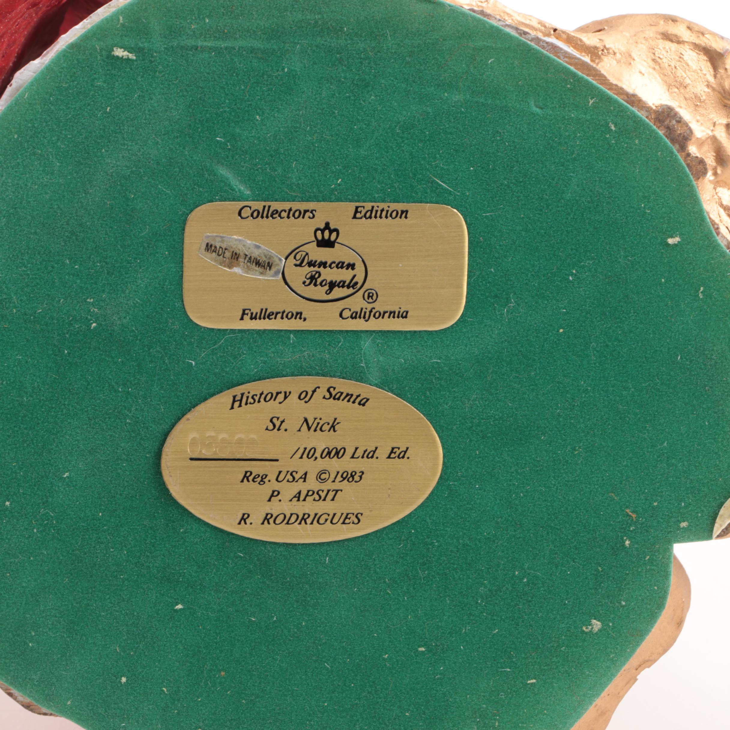 Duncan Royale Santa Claus Figurines