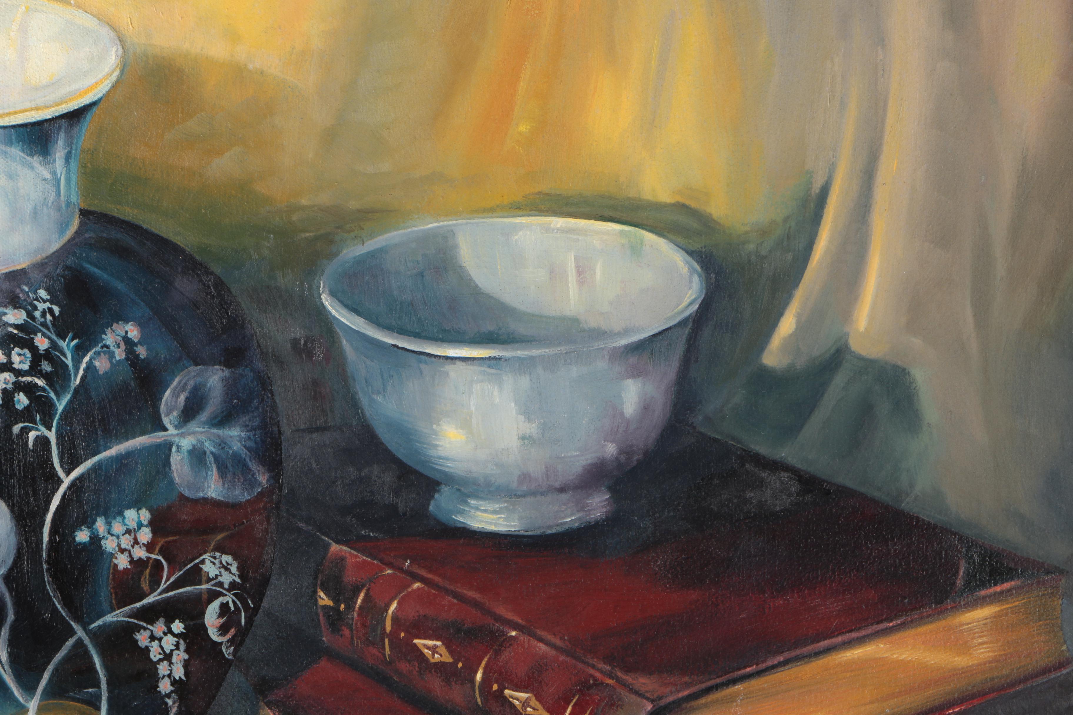 Alvarado Still Life Oil Painting on Canvas