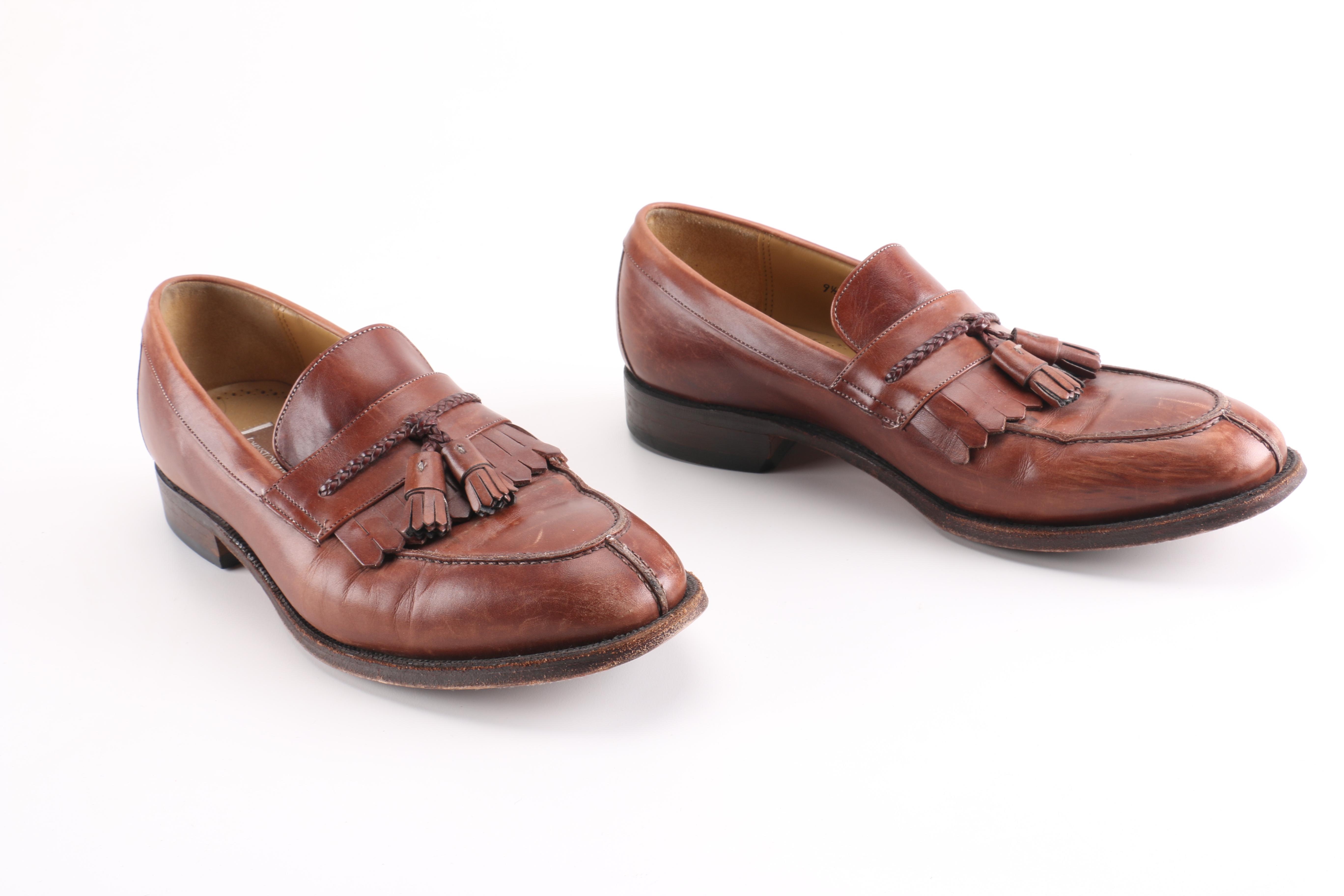Johnston & Murphy Brown Leather Loafers