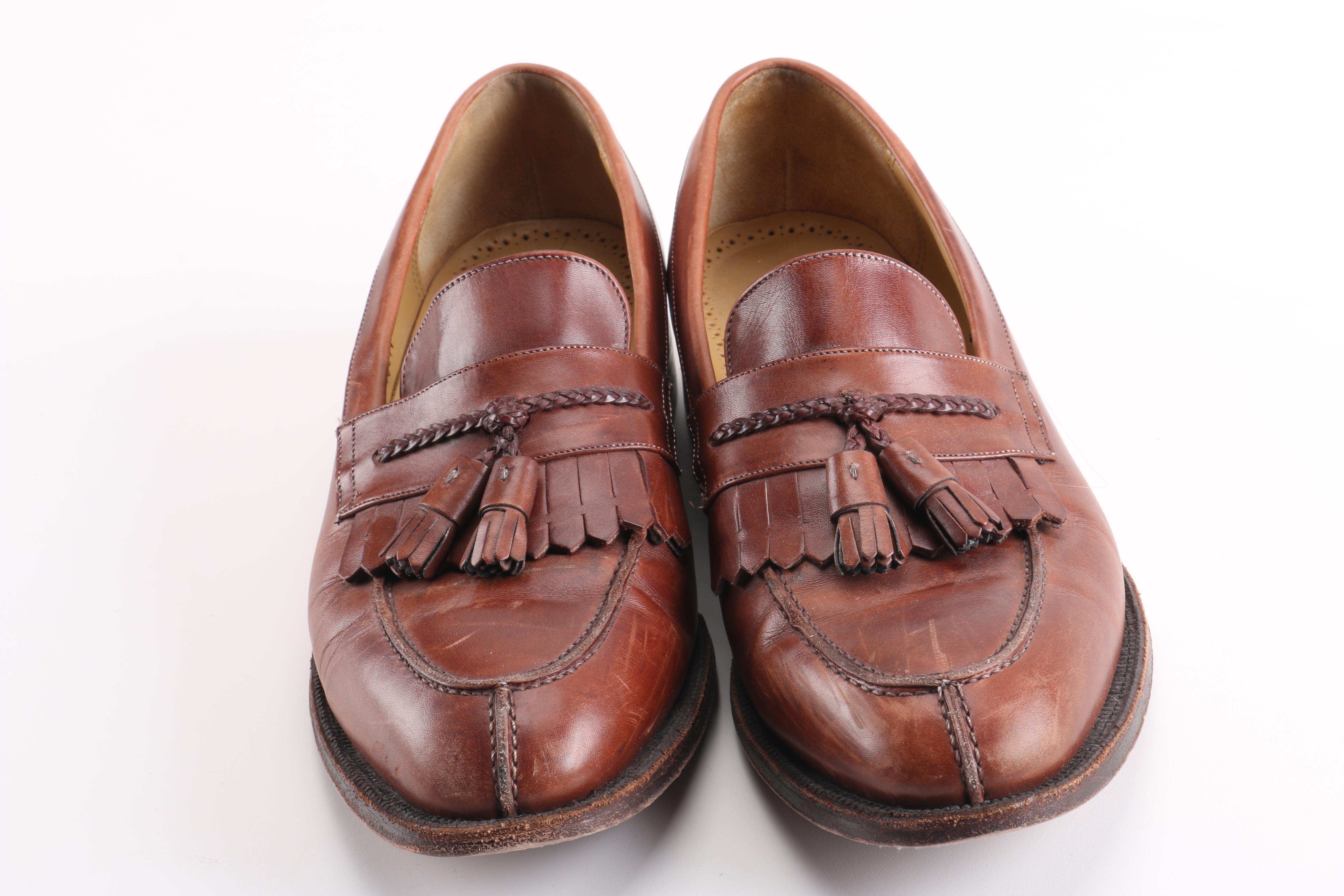 Johnston & Murphy Brown Leather Loafers