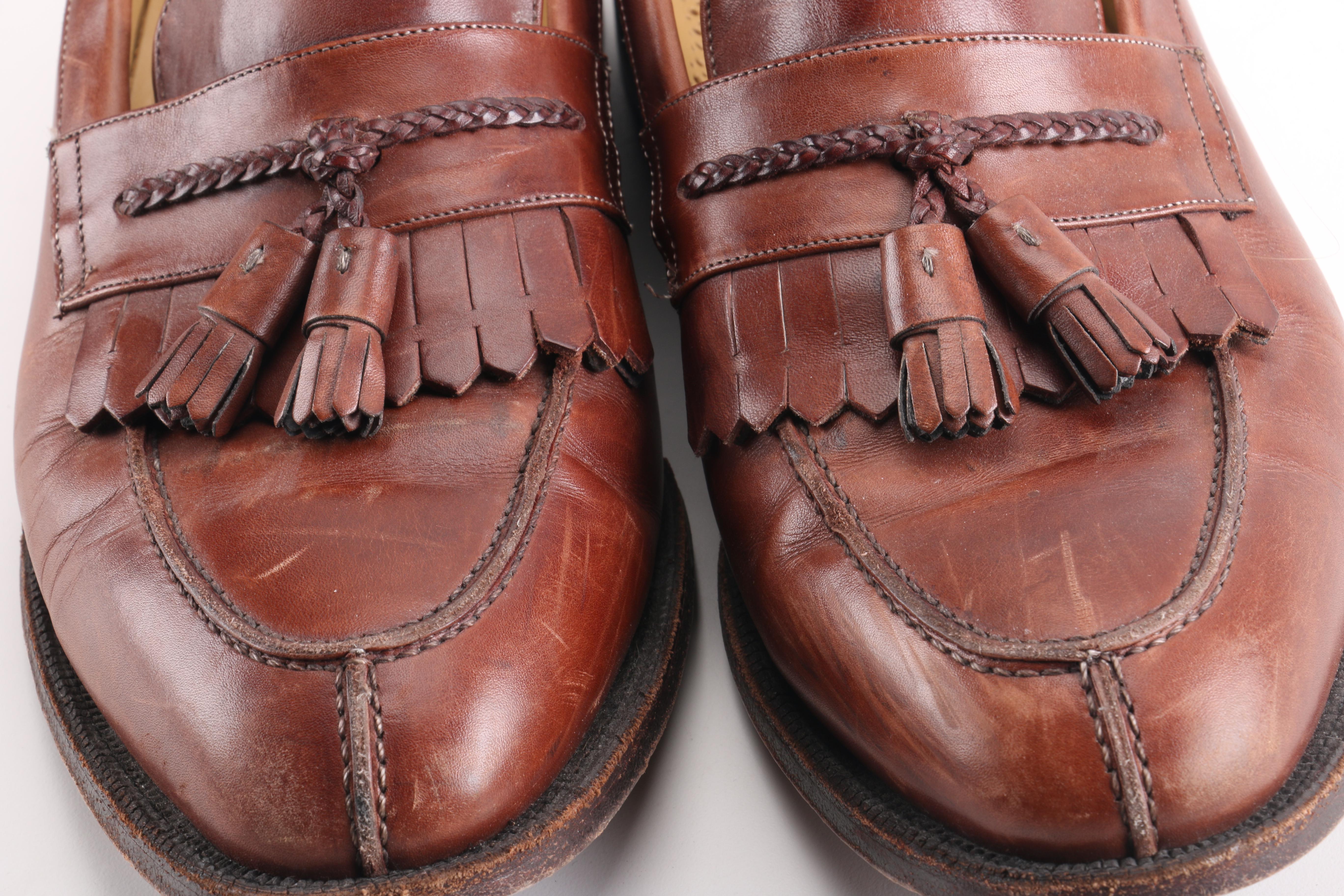 Johnston & Murphy Brown Leather Loafers