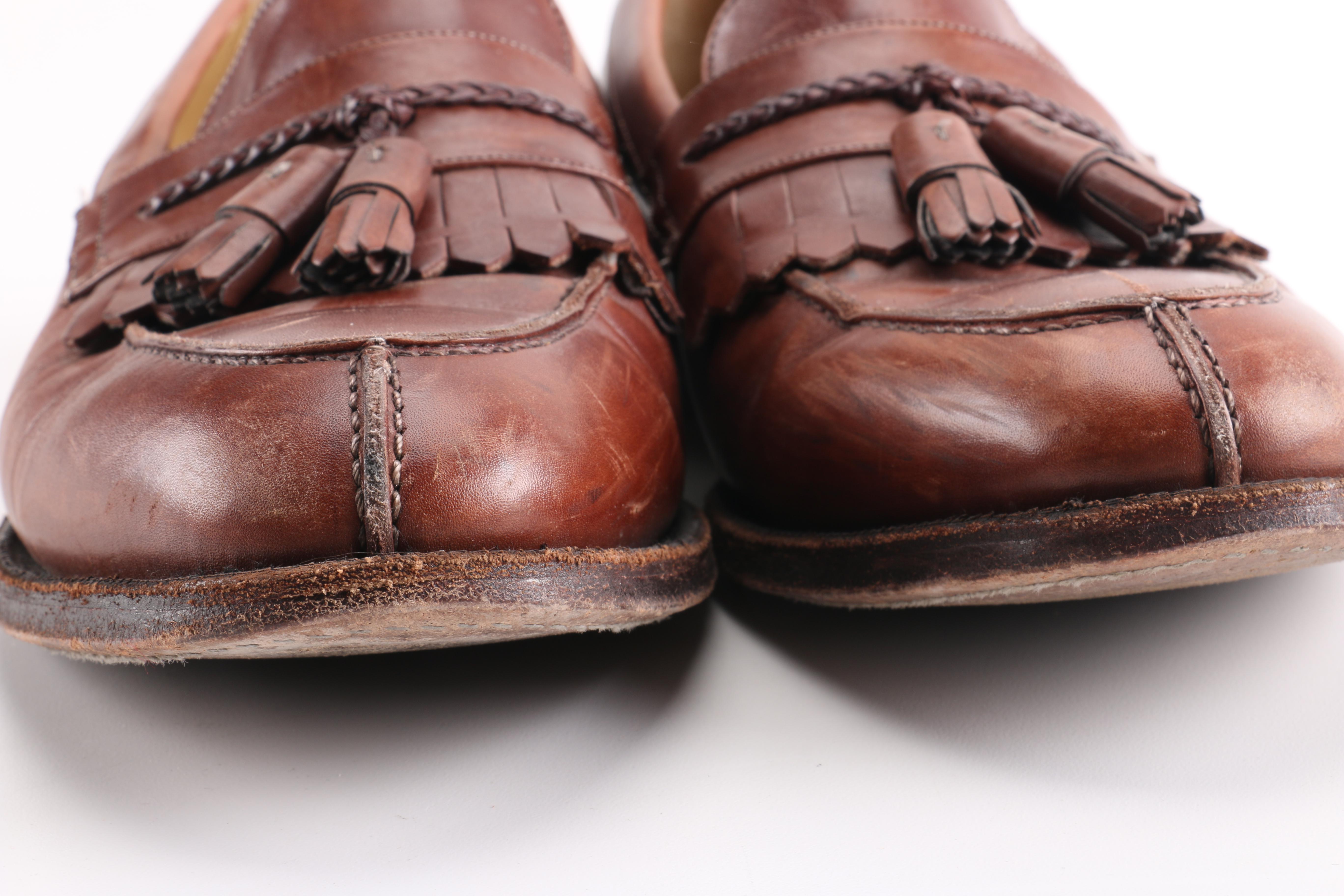 Johnston & Murphy Brown Leather Loafers