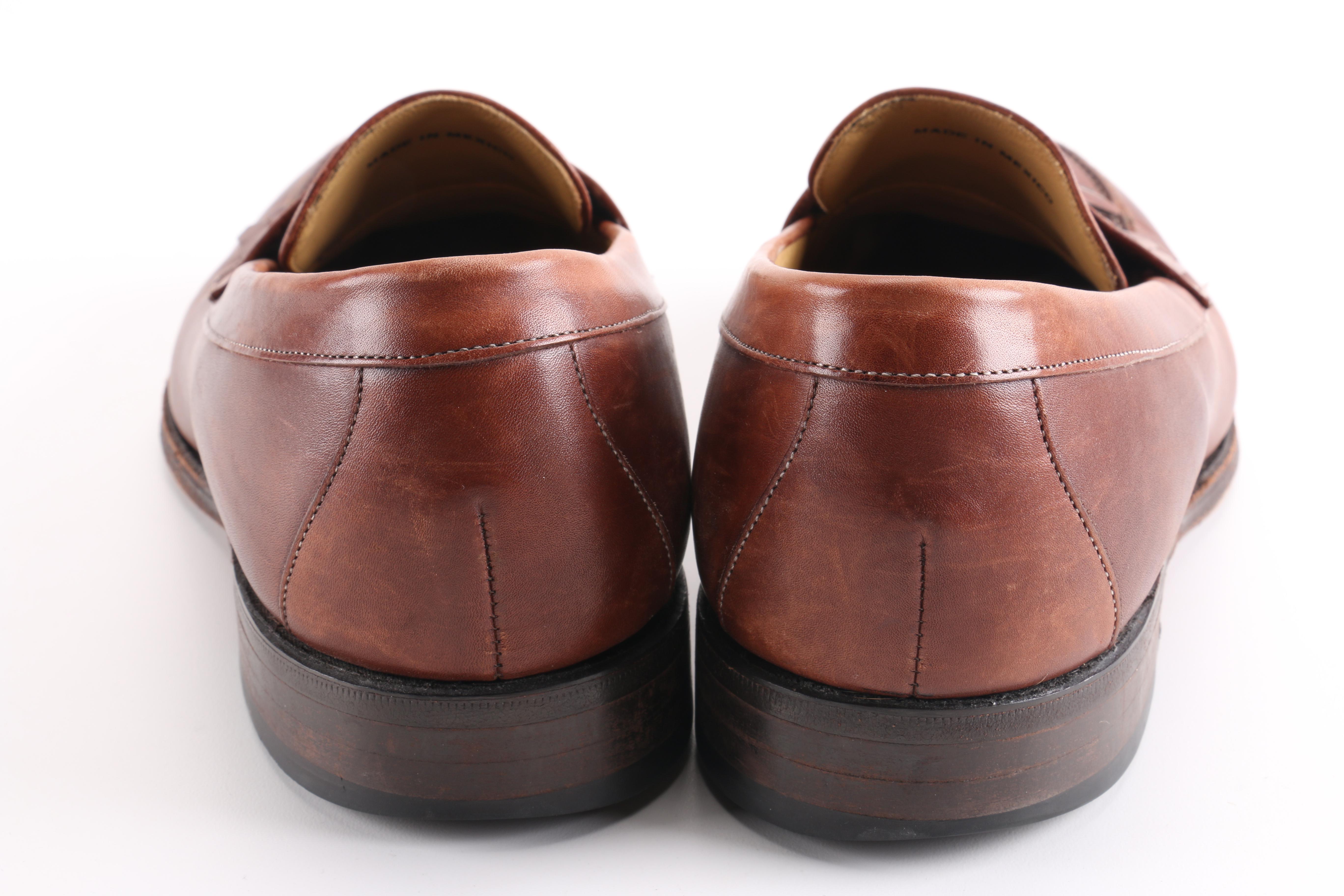 Johnston & Murphy Brown Leather Loafers