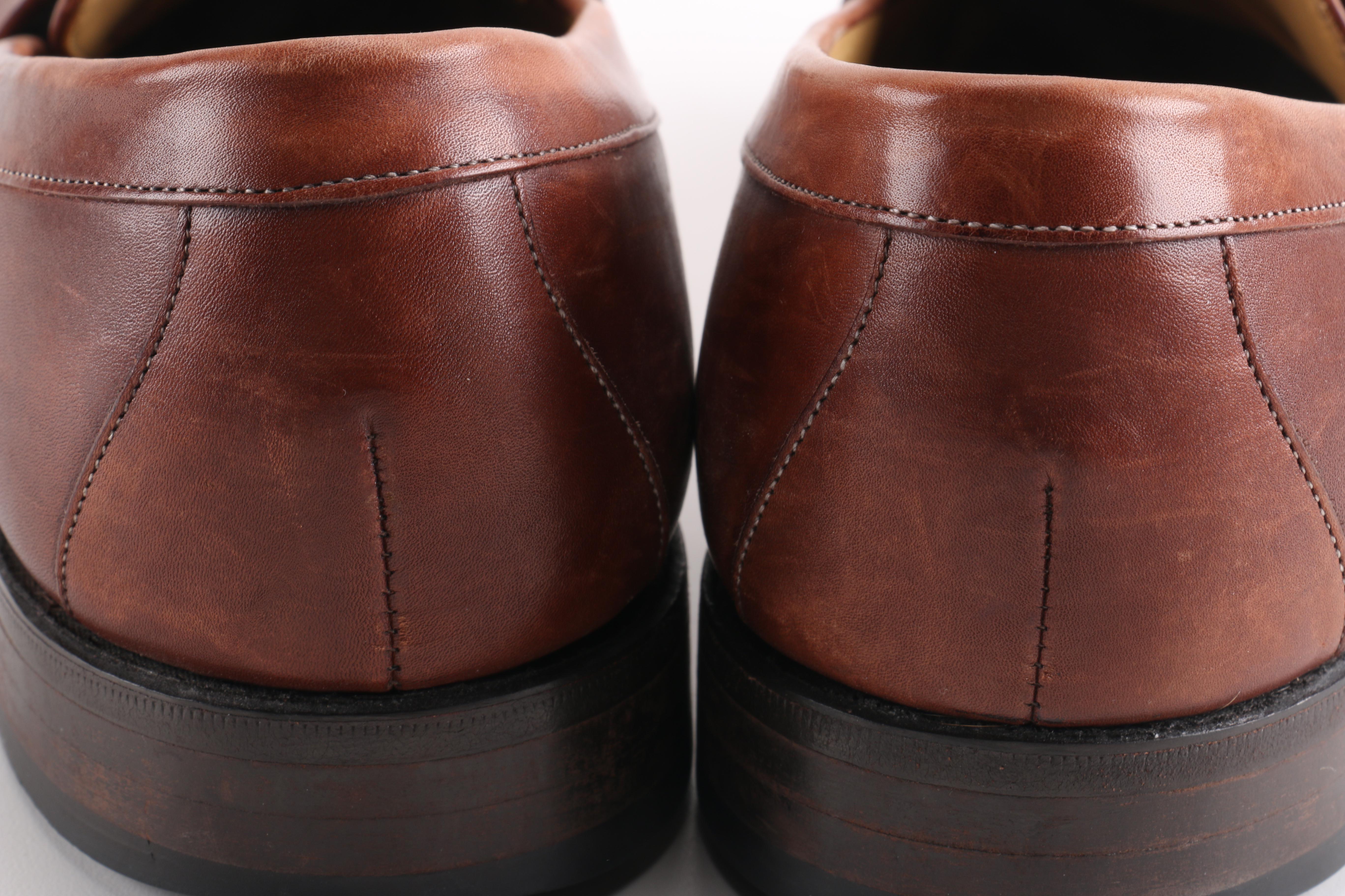 Johnston & Murphy Brown Leather Loafers