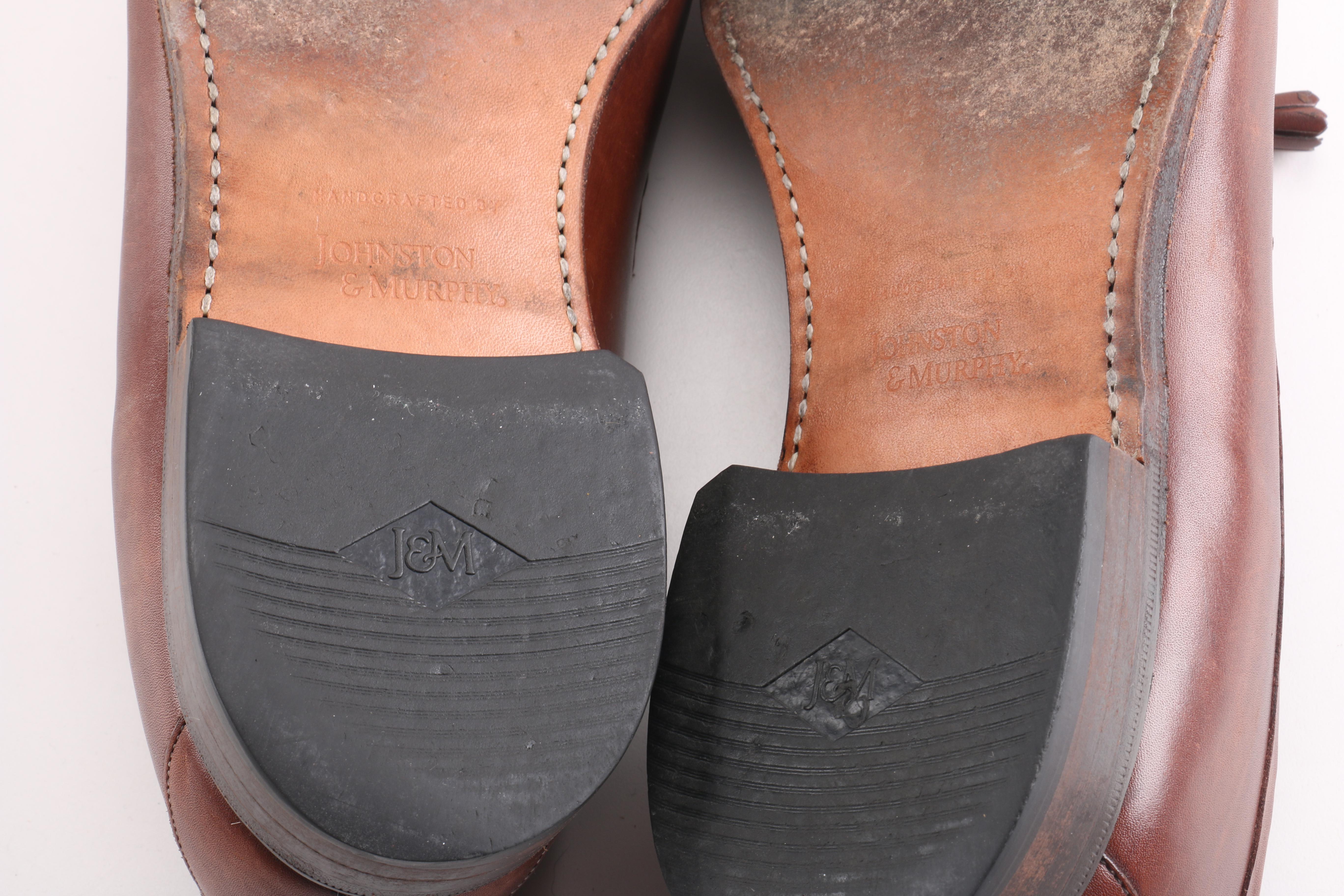 Johnston & Murphy Brown Leather Loafers