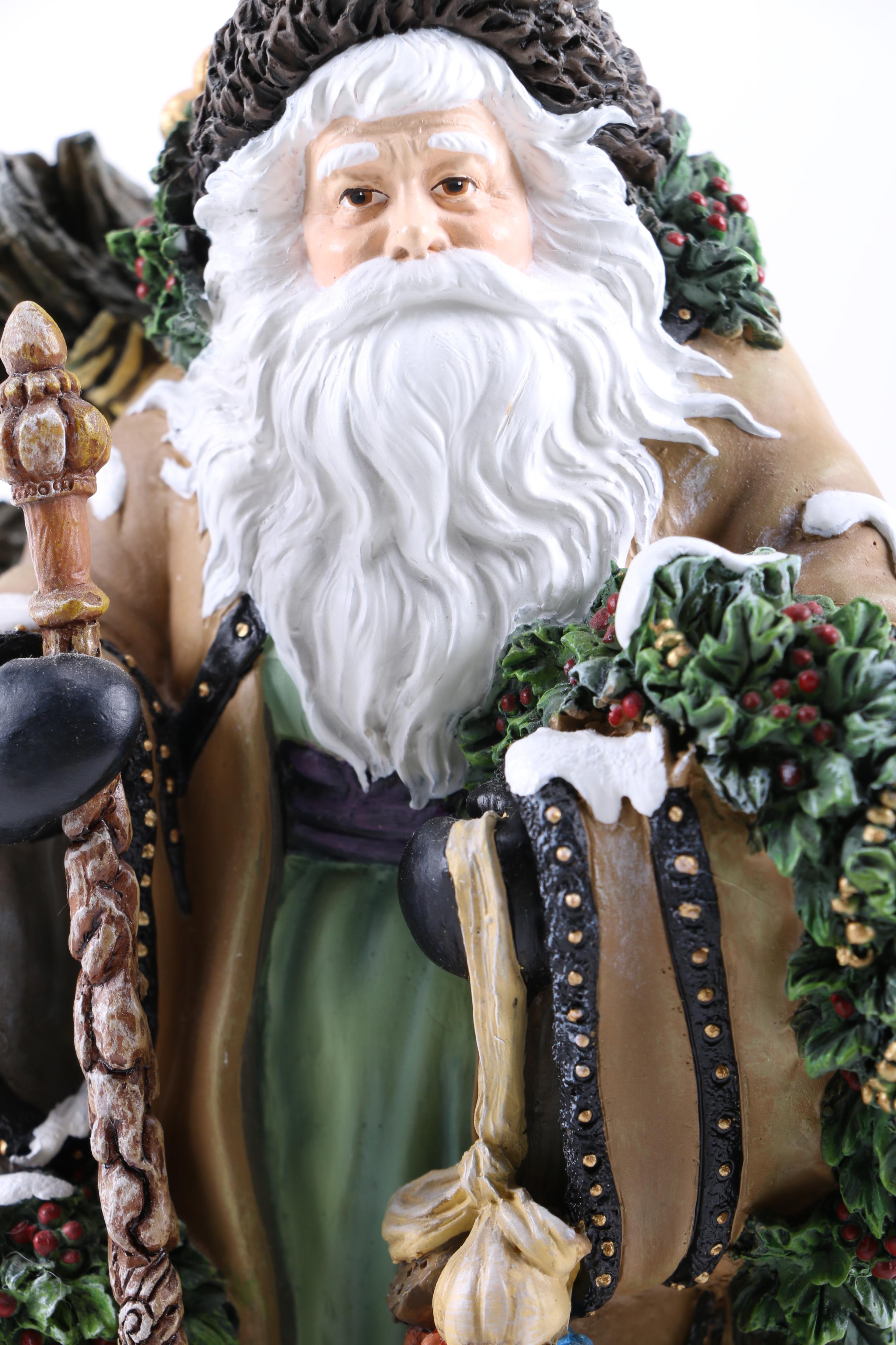 Peggy Abrams Assorted Ceramic Santa Figurines