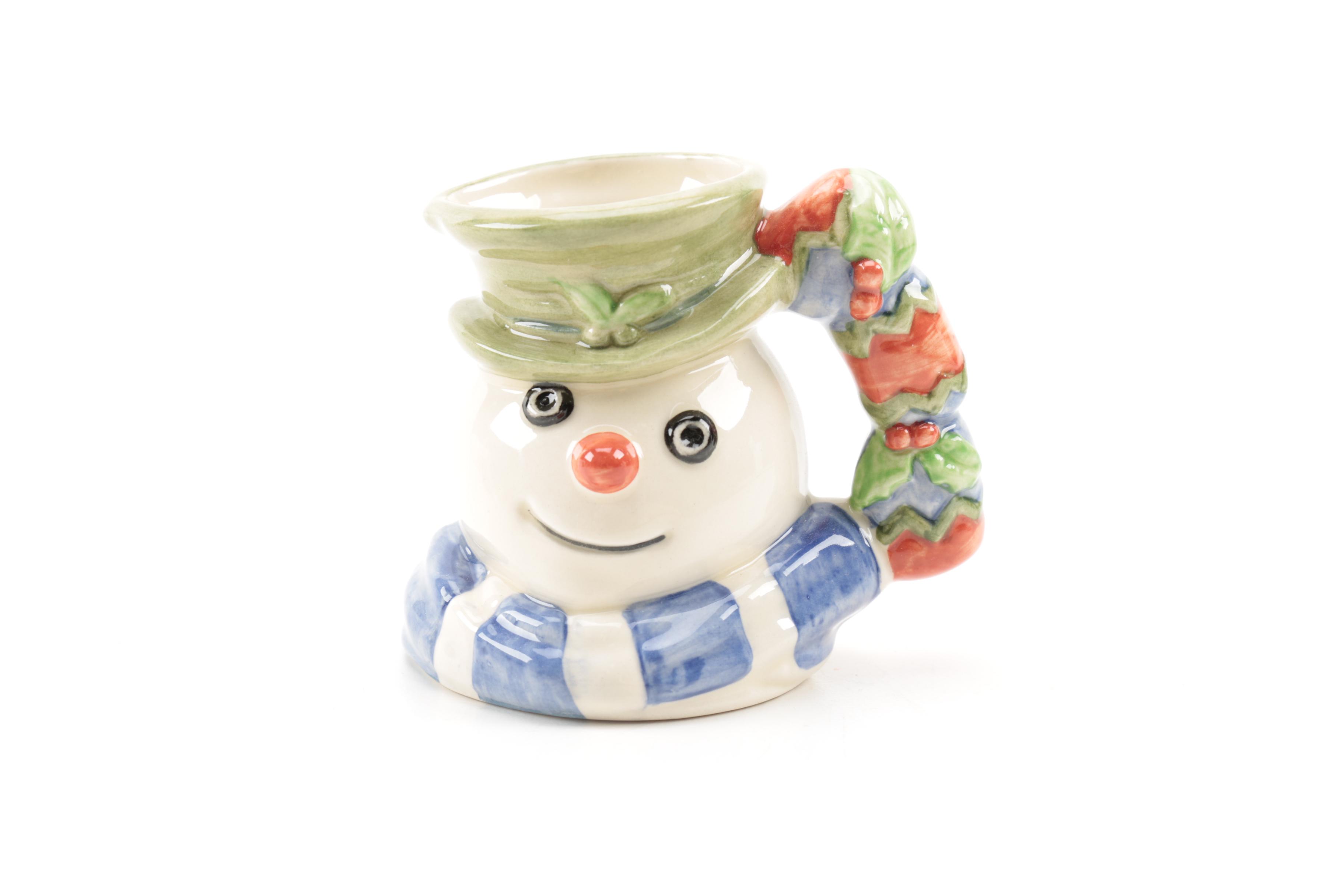 Royal Dalton Christmas-Themed Decorative Mugs