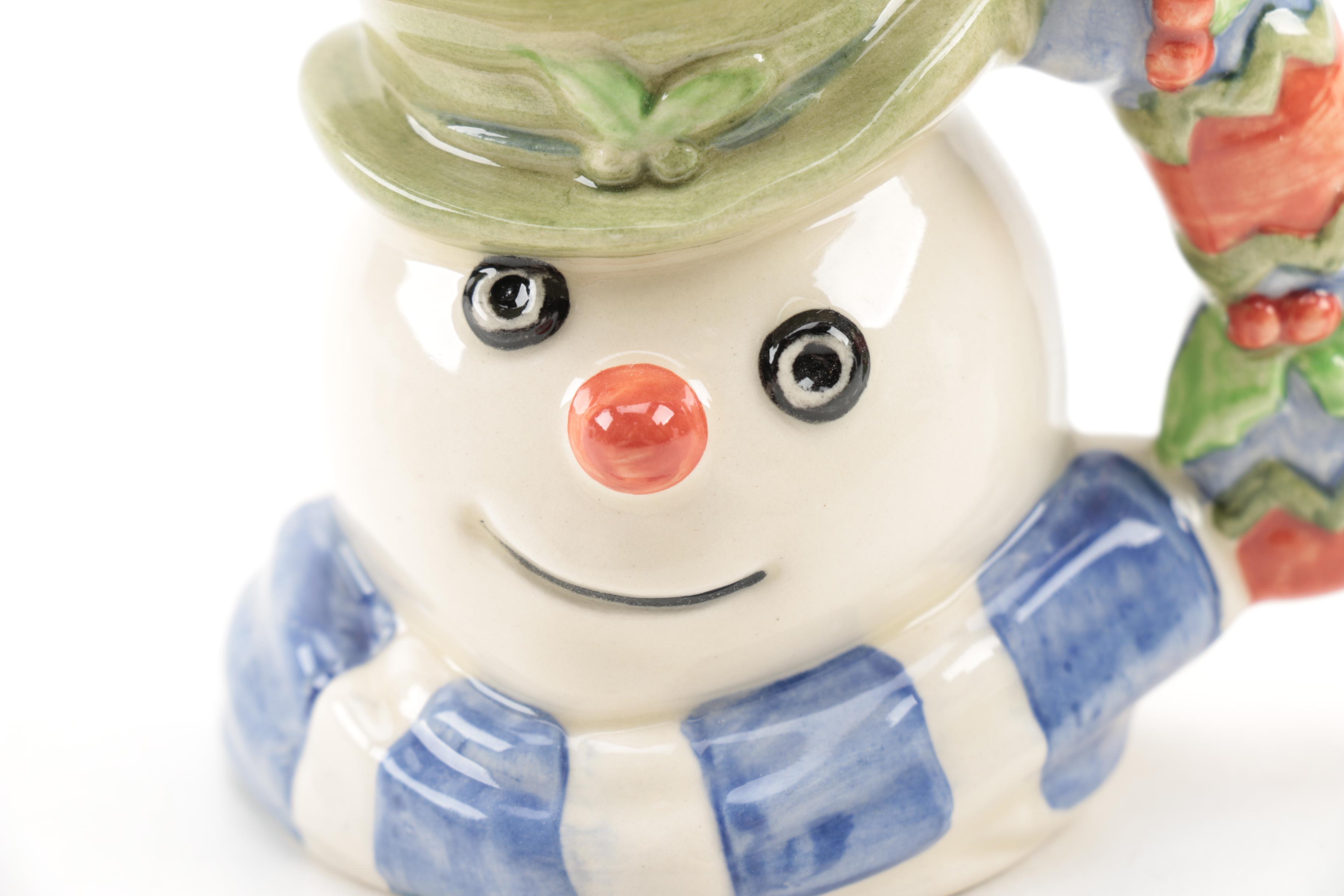 Royal Dalton Christmas-Themed Decorative Mugs