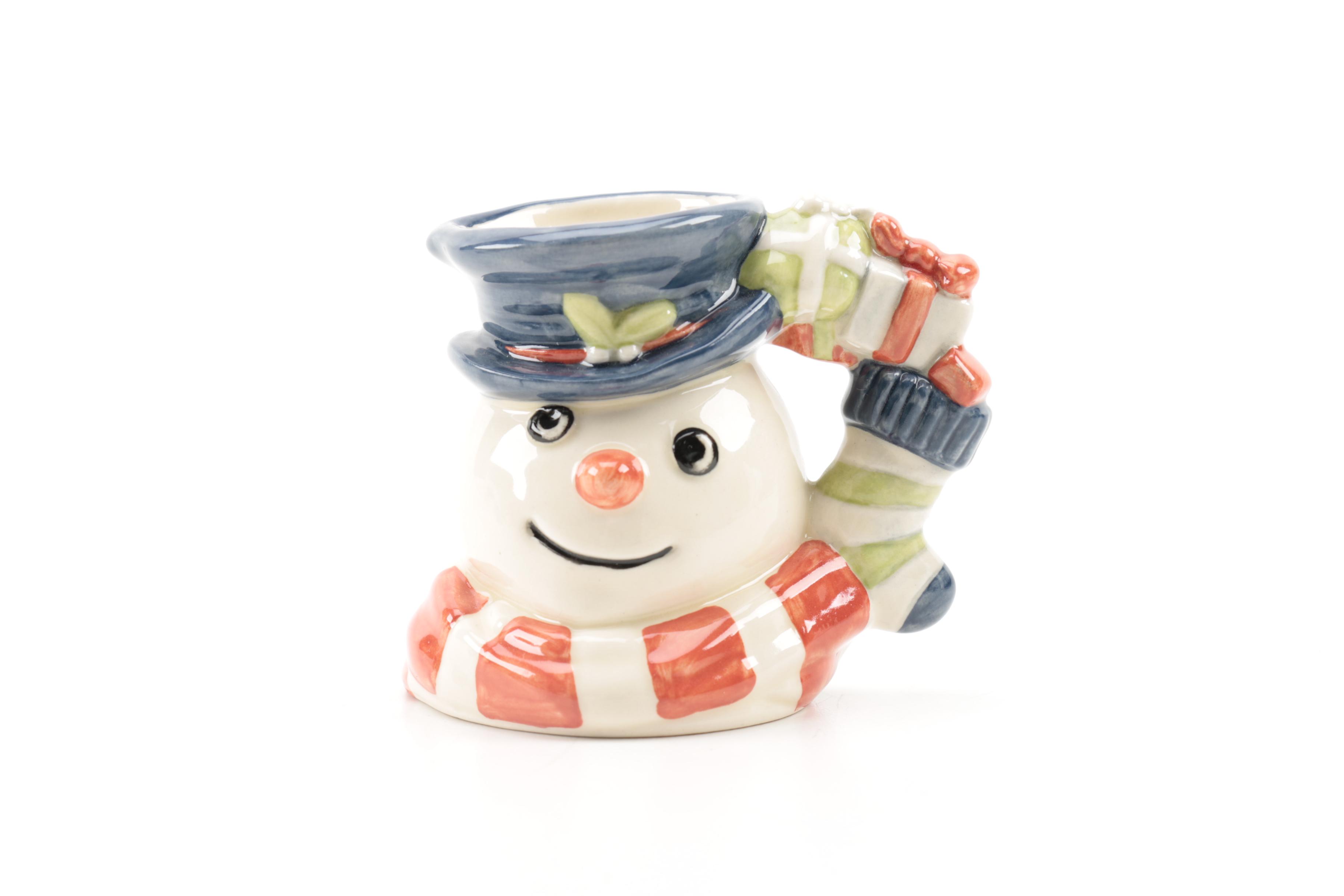 Royal Dalton Christmas-Themed Decorative Mugs