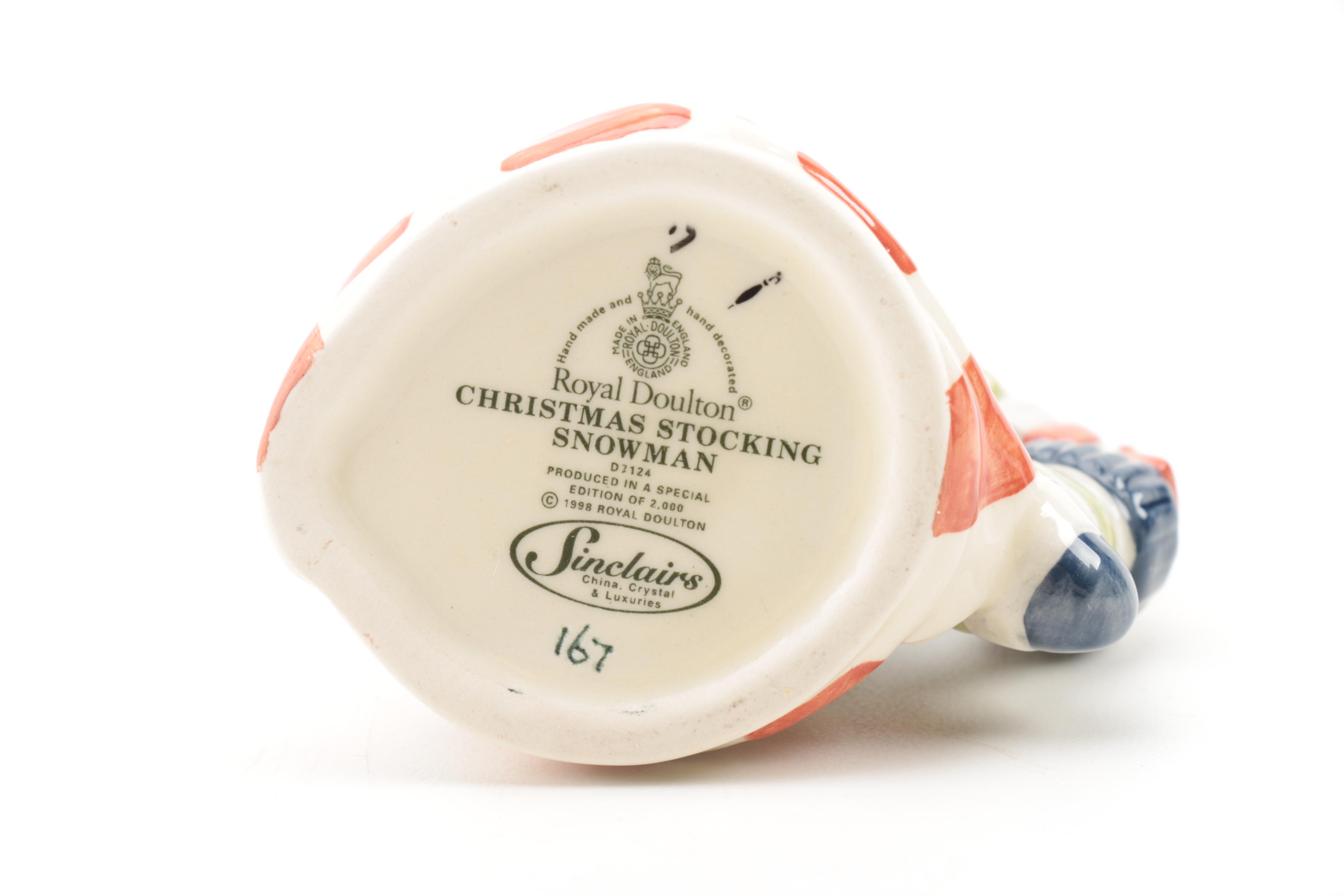 Royal Dalton Christmas-Themed Decorative Mugs